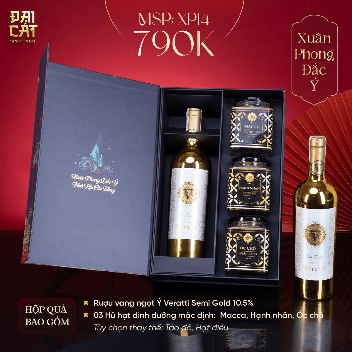 Set Quà Xuân Phòng Đắc Ý.