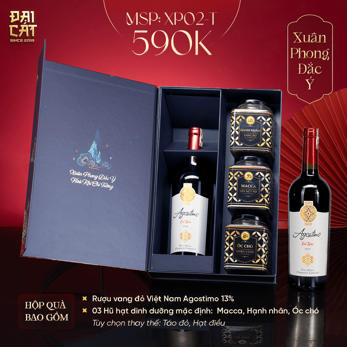 Set Quà Xuân Phong Đắc Ý.