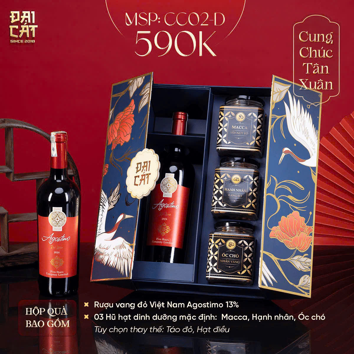 Set quà Cung Chúc Tân Xuân CC02-D