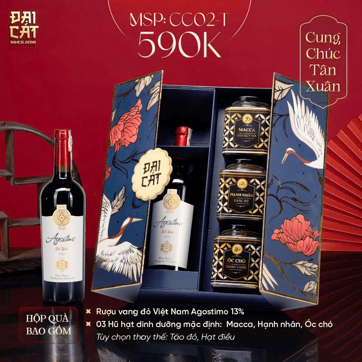 Set quà Cung Chúc Tân Xuân CC02-T