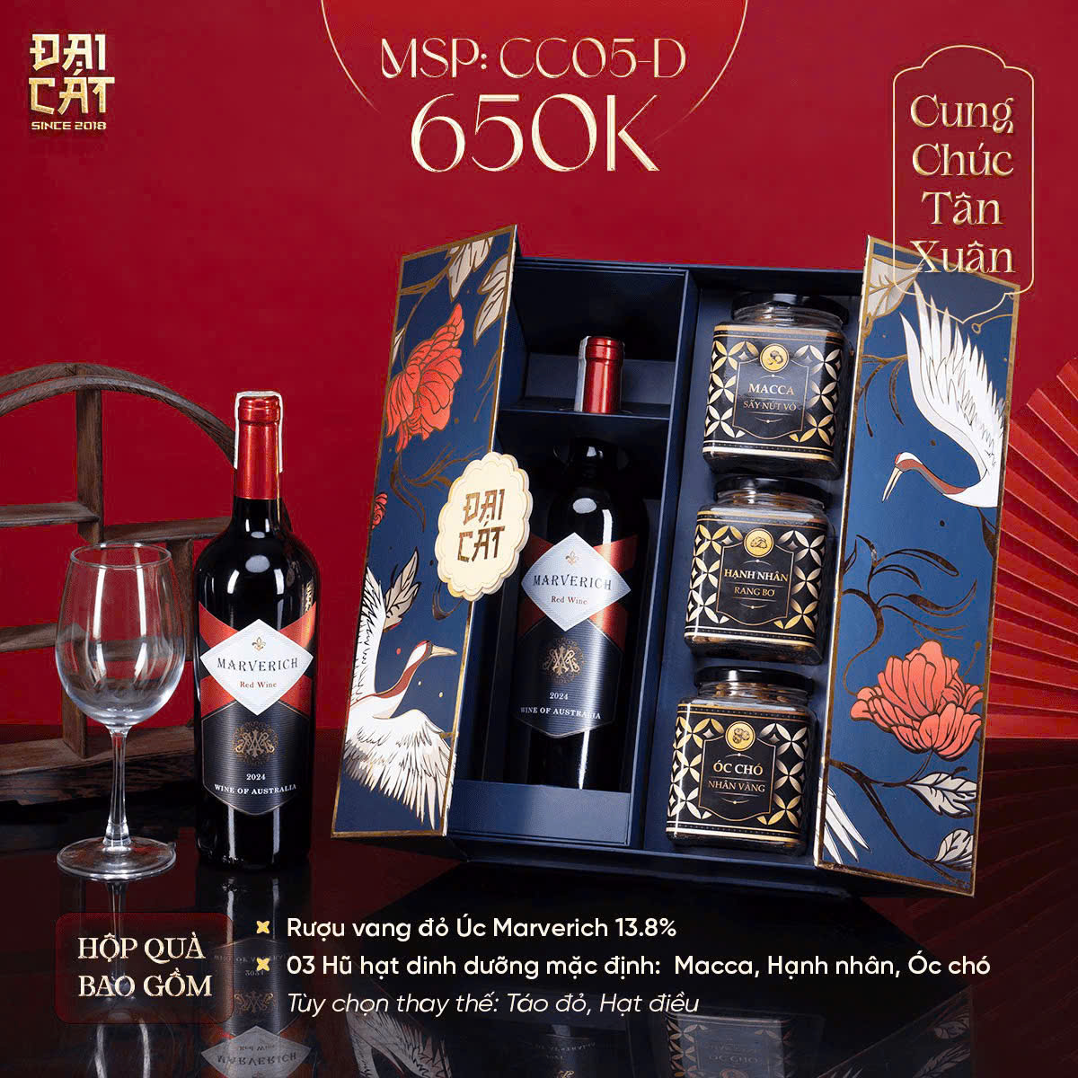 Set quà Cung Chúc Tân Xuân CC05-D