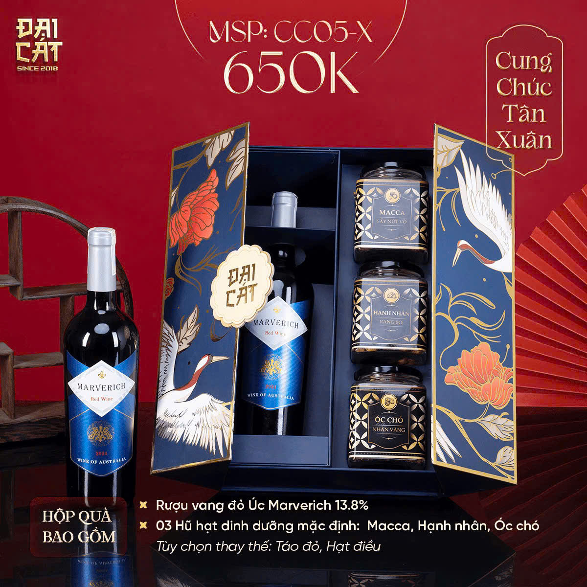 Set quà Cung Chúc Tân Xuân CC05-X