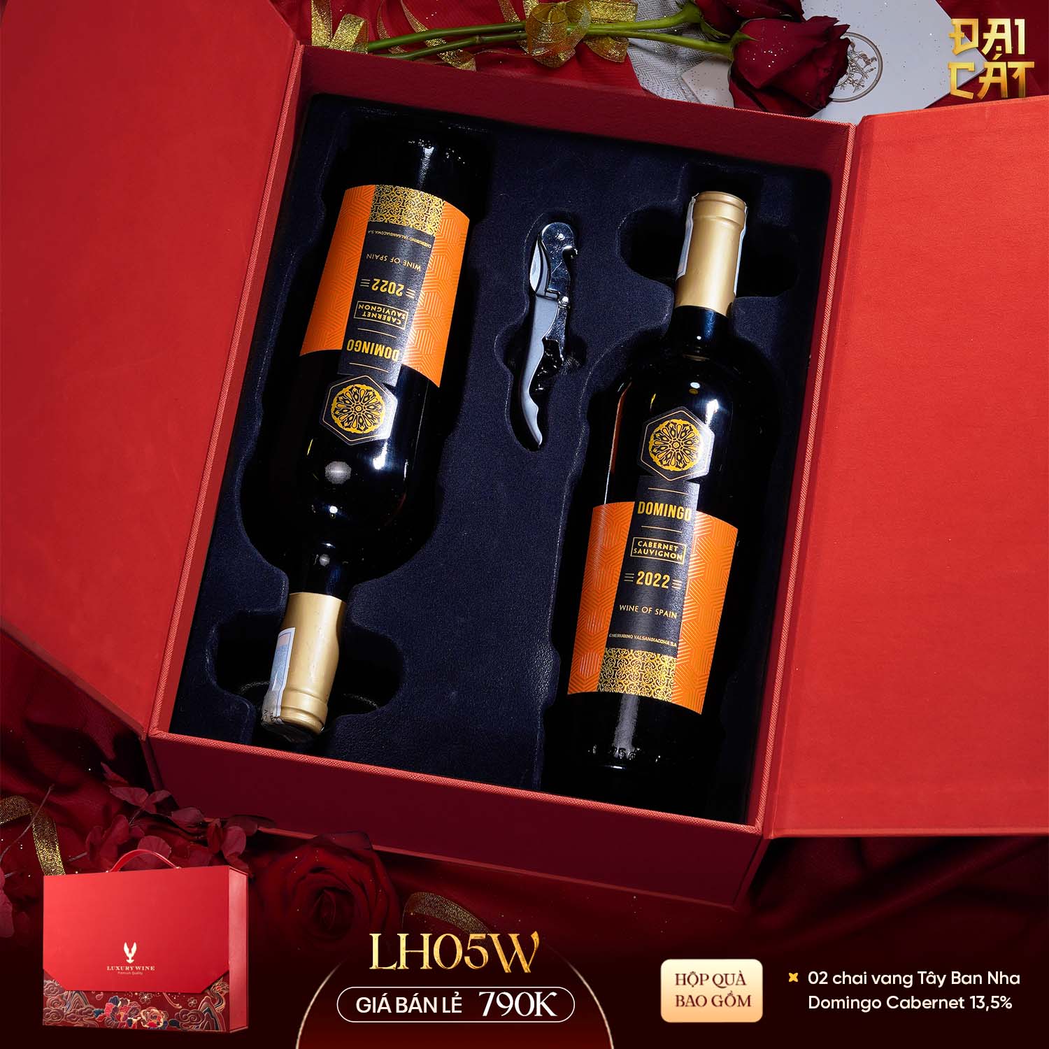 Set Quà Lưỡng Hạc Diên Niên LH05W