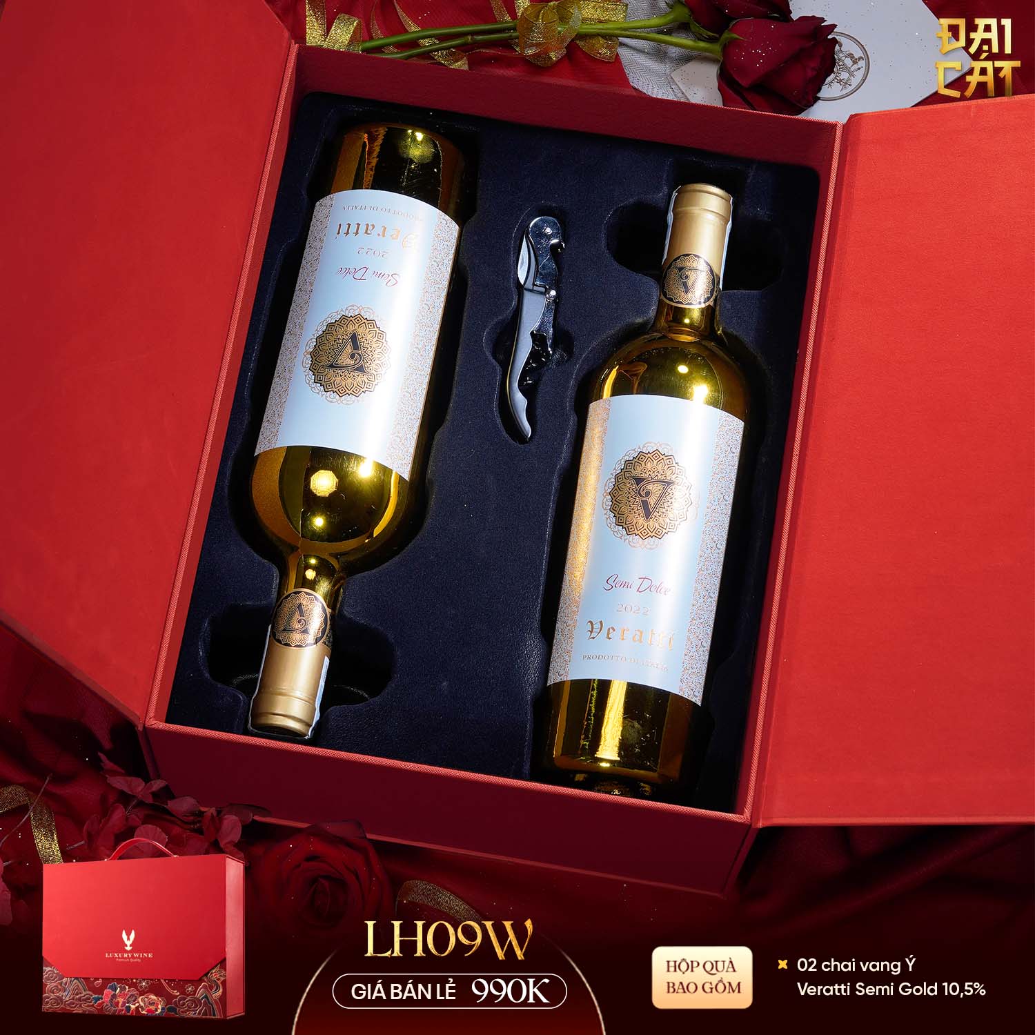 Set Quà Lưỡng Hạc Diên Niên LH09-W