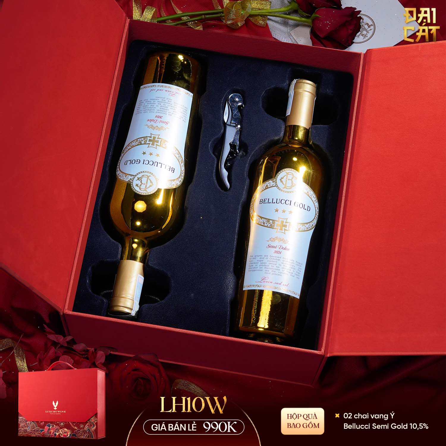 Set Quà Lưỡng Hạc Diên Niên LH10W