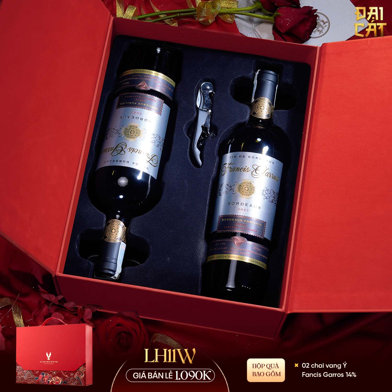 Set Quà Lưỡng Hạc Diên Niên LH11W