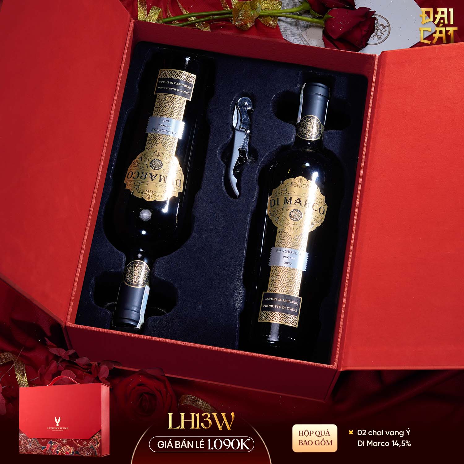 Set Quà Lưỡng Hạc Diên Niên LH13W