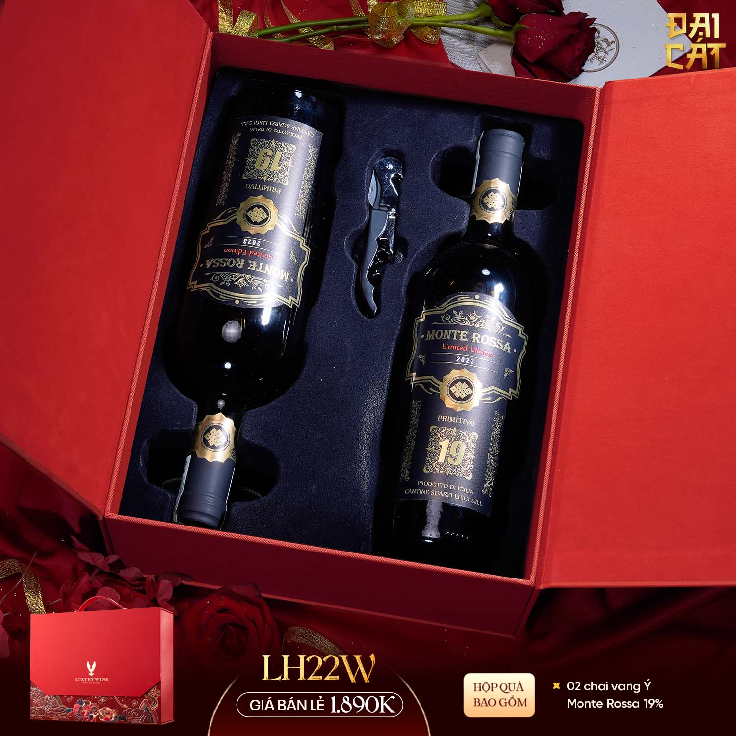 Set Quà Lưỡng Hạc Diên Niên LH22W