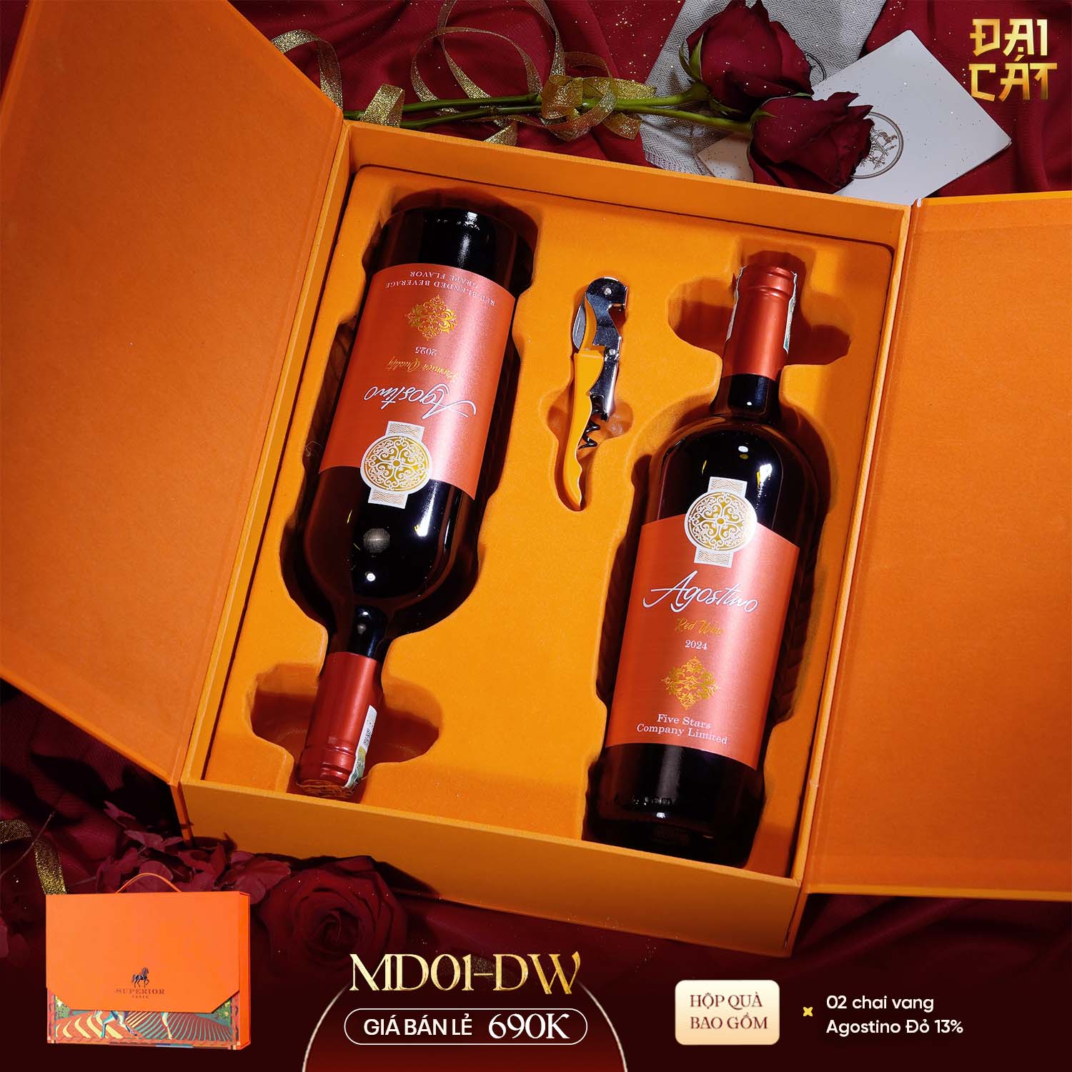 Set Quà Mã Đáo Thành Công MD01-DW