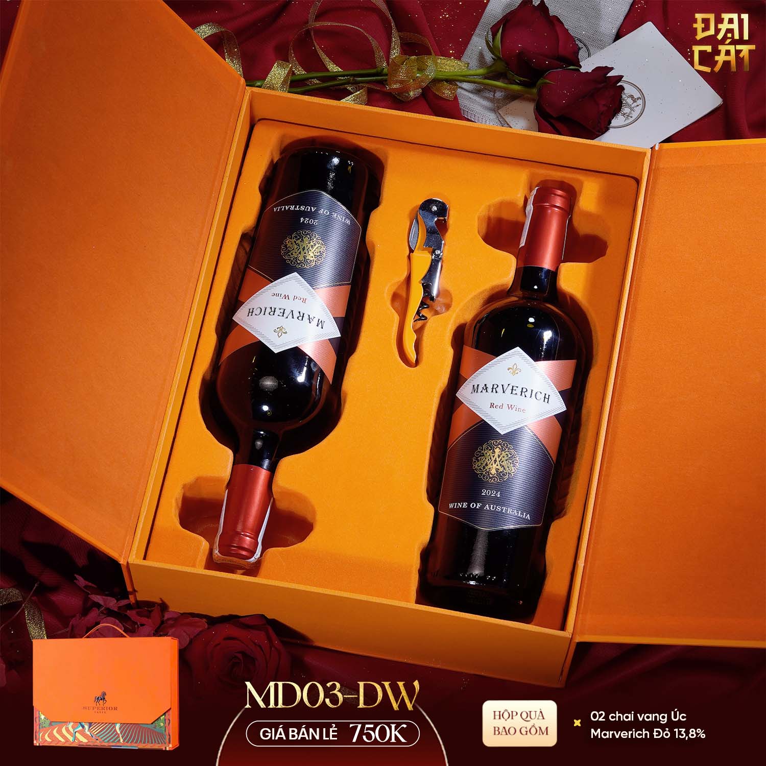 Set Quà Mã Đáo Thành Công MD03-DW