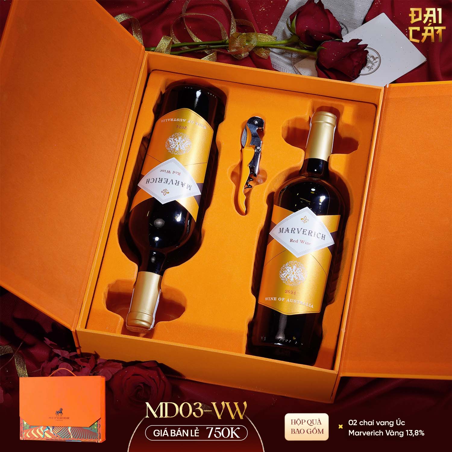 Set Quà Mã Đáo Thành Công MD03-VW