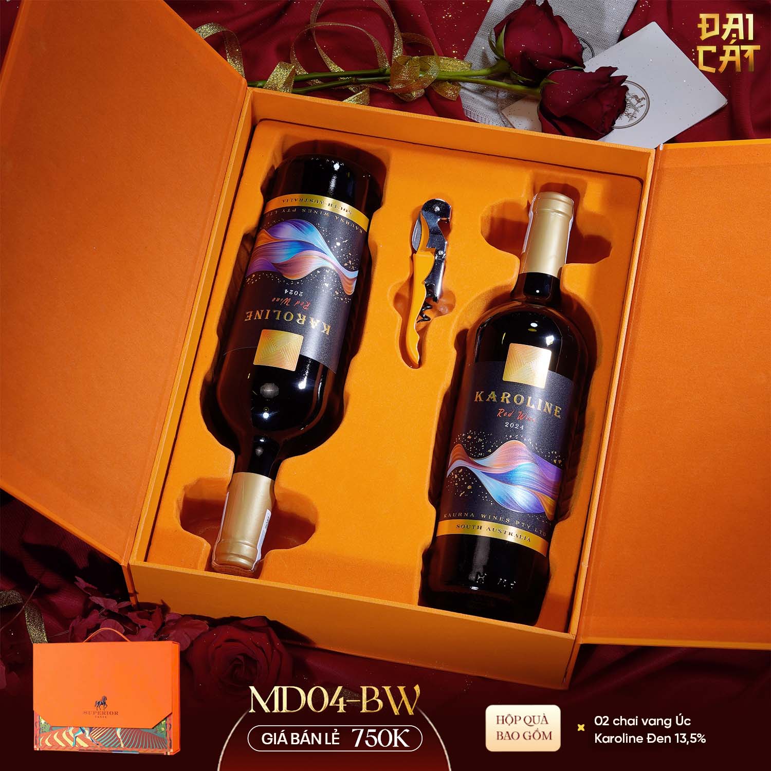 Set Quà Mã Đáo Thành Công MD04-BW