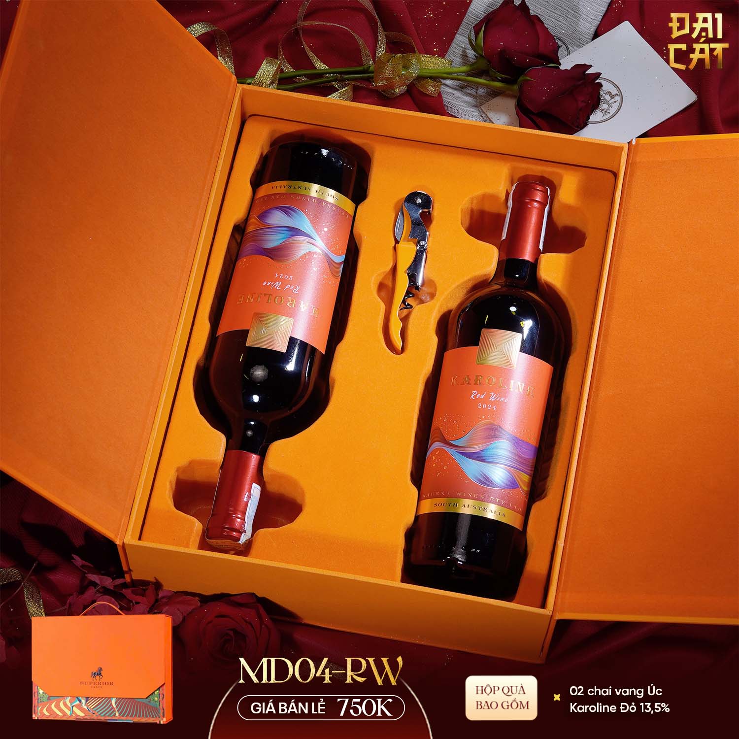 Set Quà Mã Đáo Thành Công MD04-RW