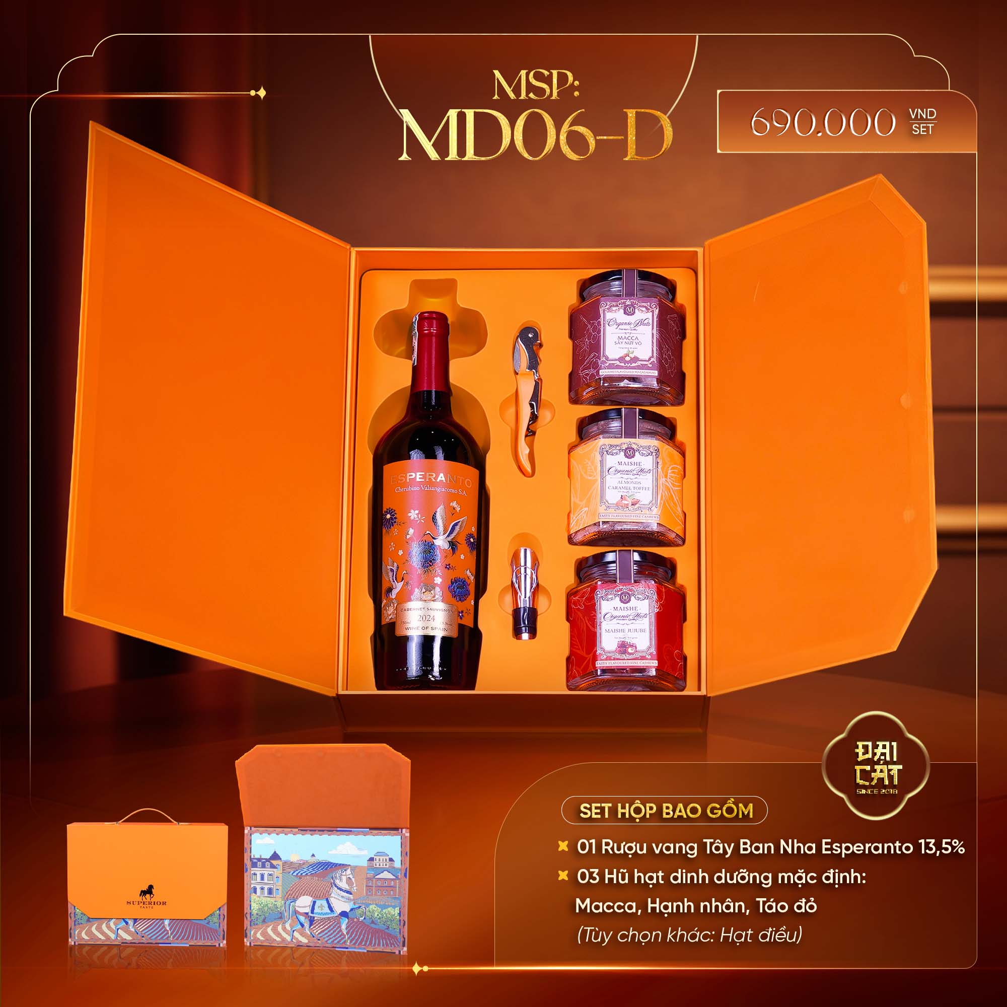 Set Quà Mã Đáo Thành Công MD06-D