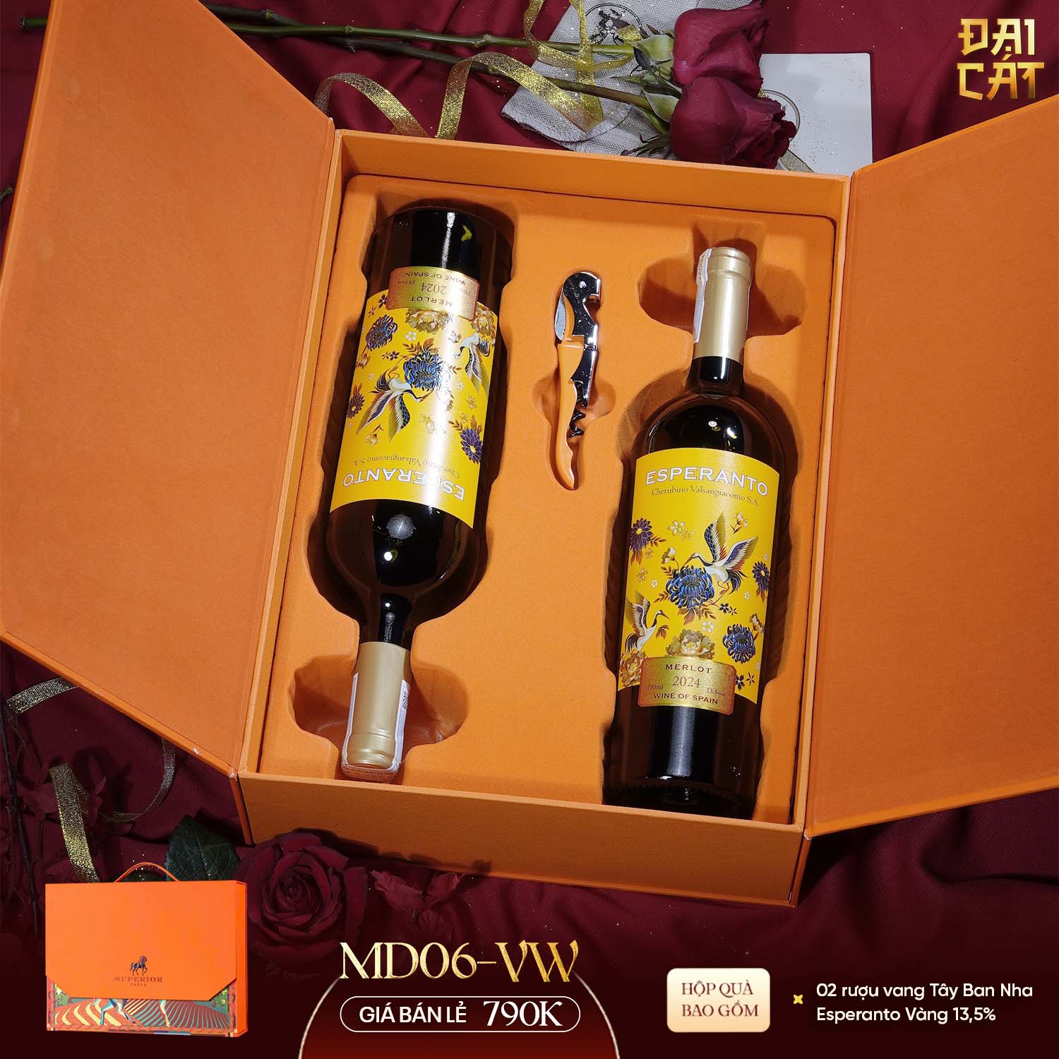 Set Quà Mã Đáo Thành Công MD06-VW