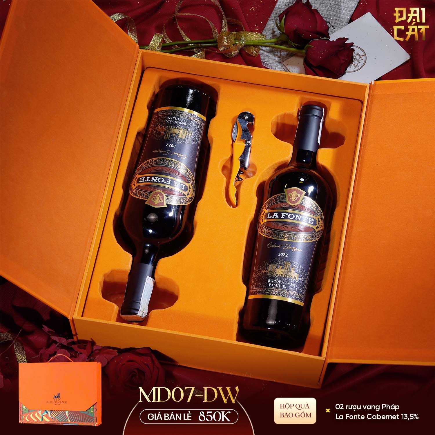 Set Quà Mã Đáo Thành Công MD07-DW