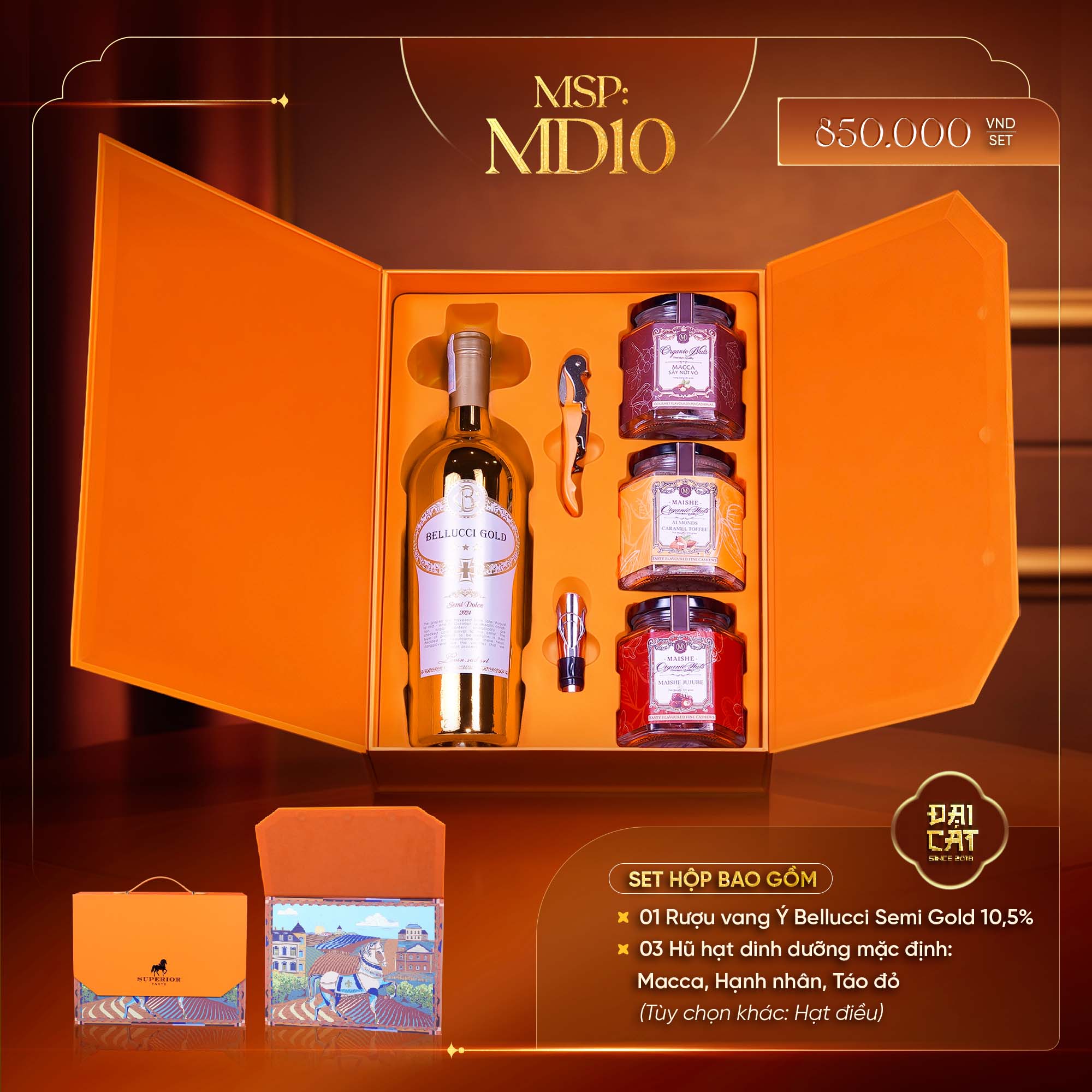 Set Quà Mã Đáo Thành Công MD10