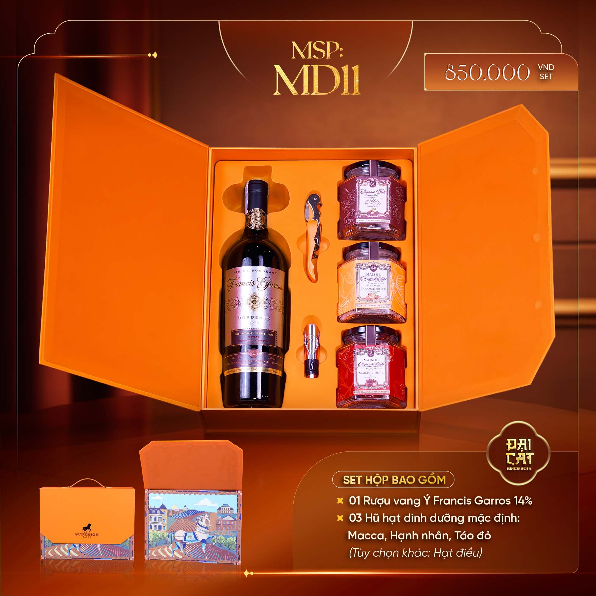 Set Quà Mã Đáo Thành Công MD11