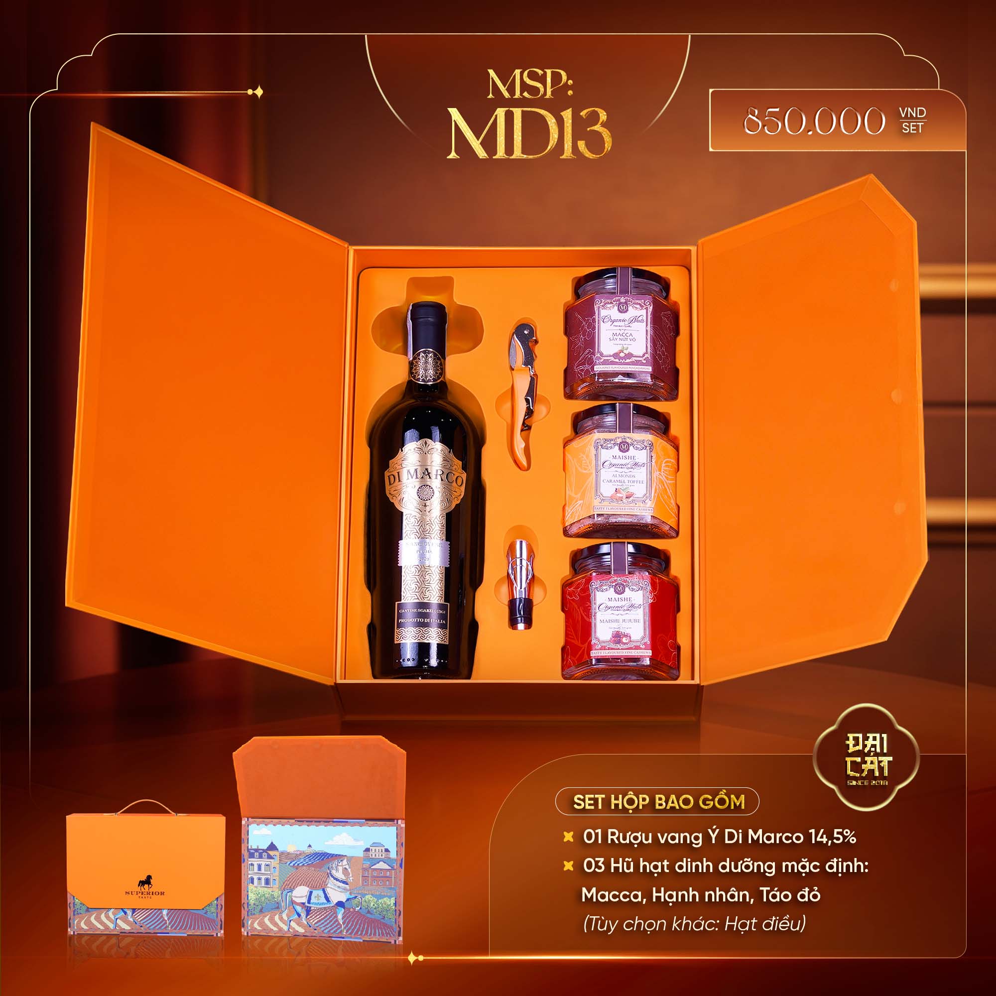 Set Quà Mã Đáo Thành Công MD13