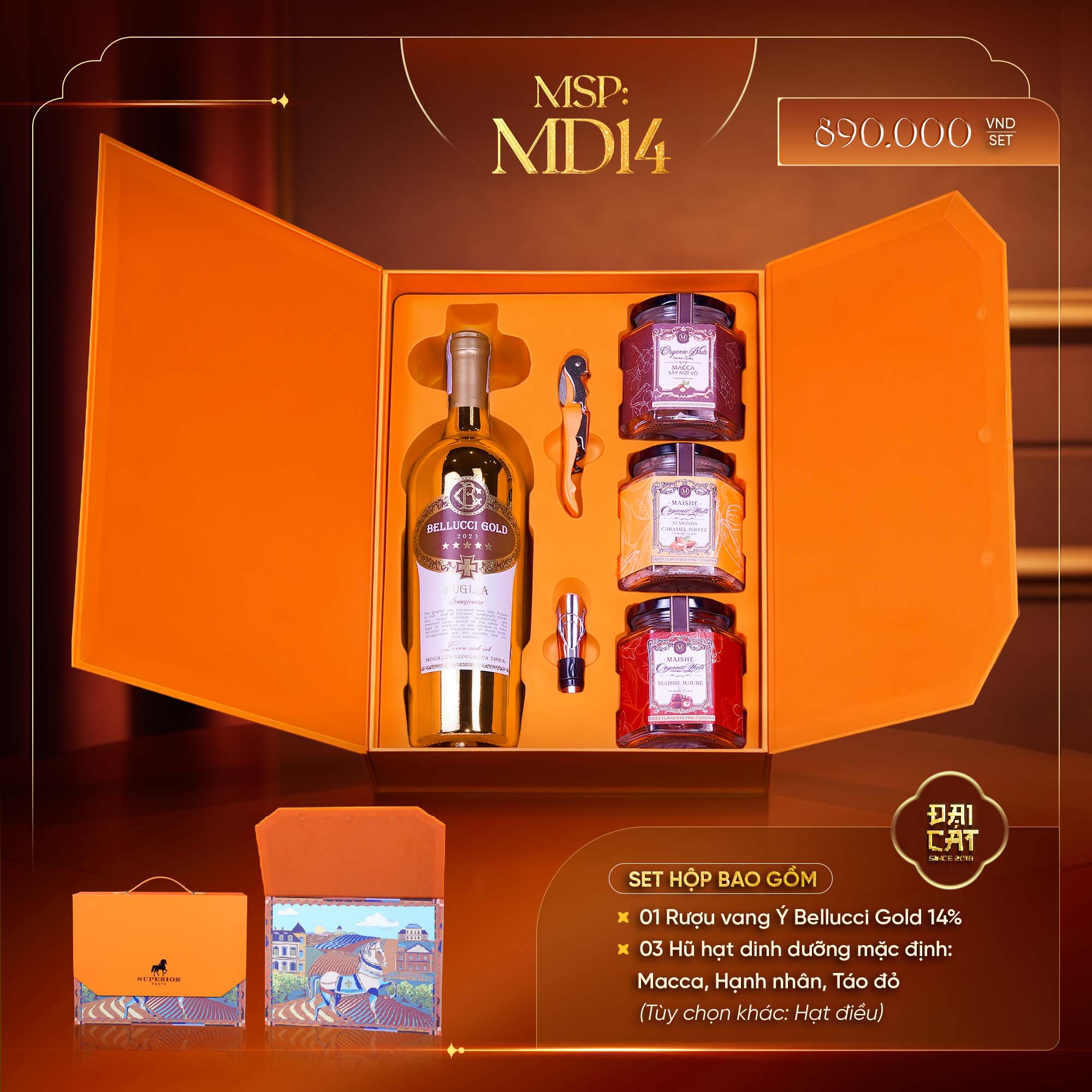 Set Quà Mã Đáo Thành Công MD14