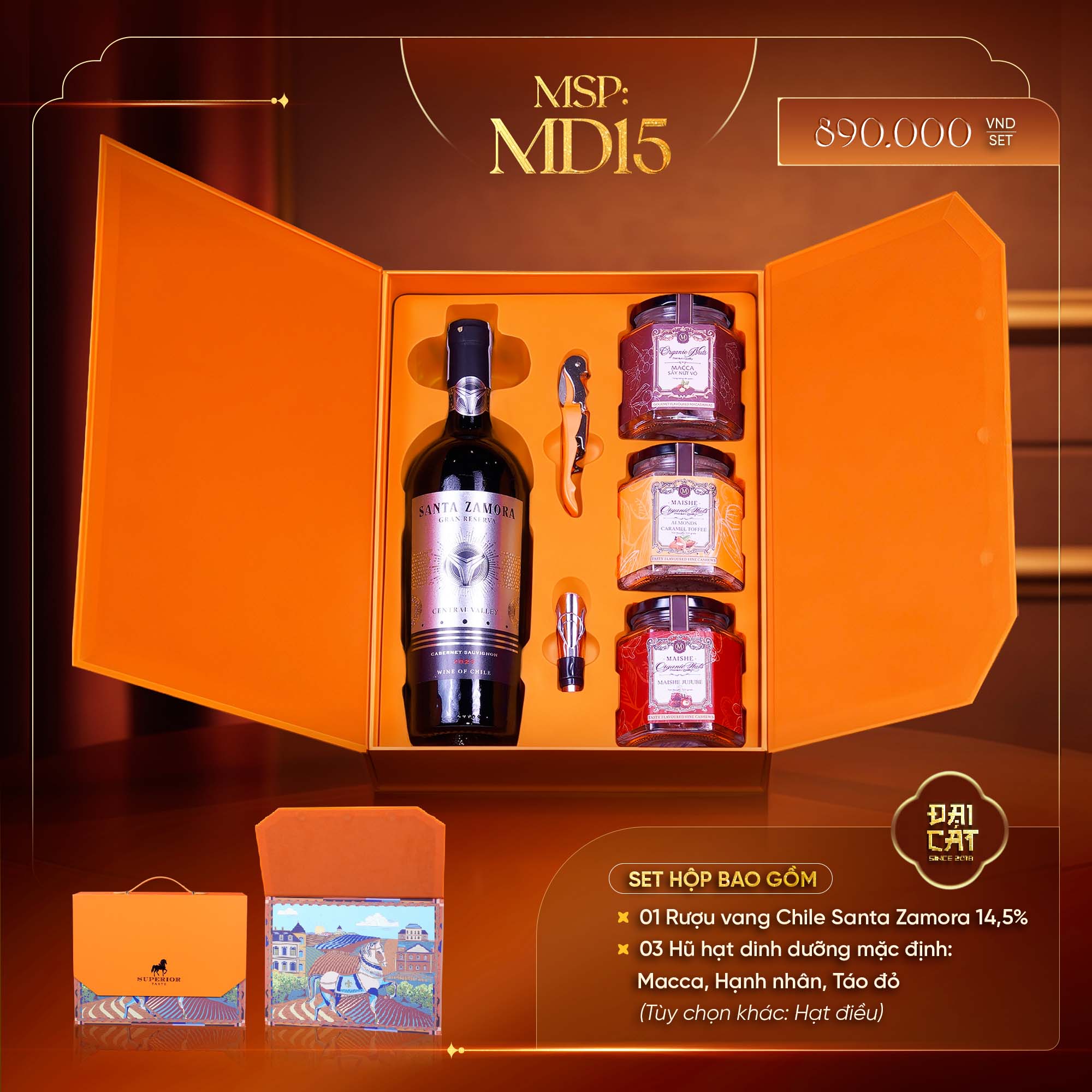 Set Quà Mã Đáo Thành Công MD15