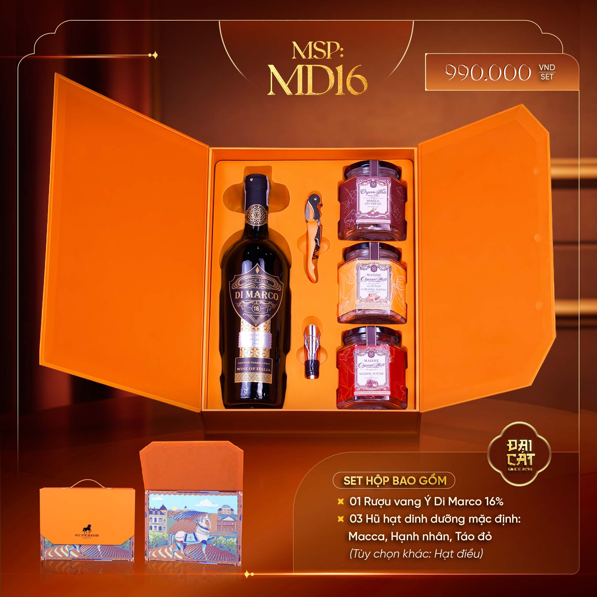 Set Quà Mã Đáo Thành Công MD16