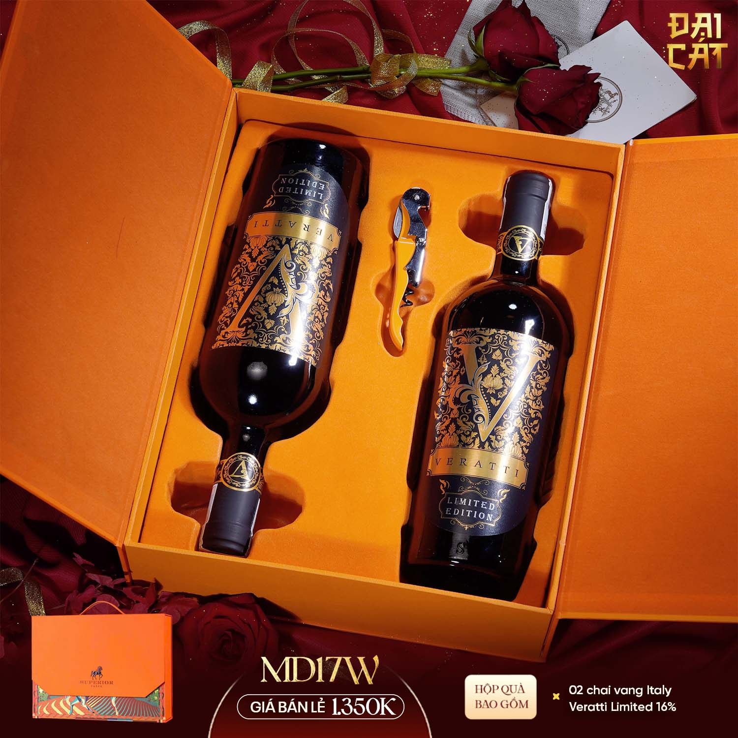 Set Quà Mã Đáo Thành Công MD17W