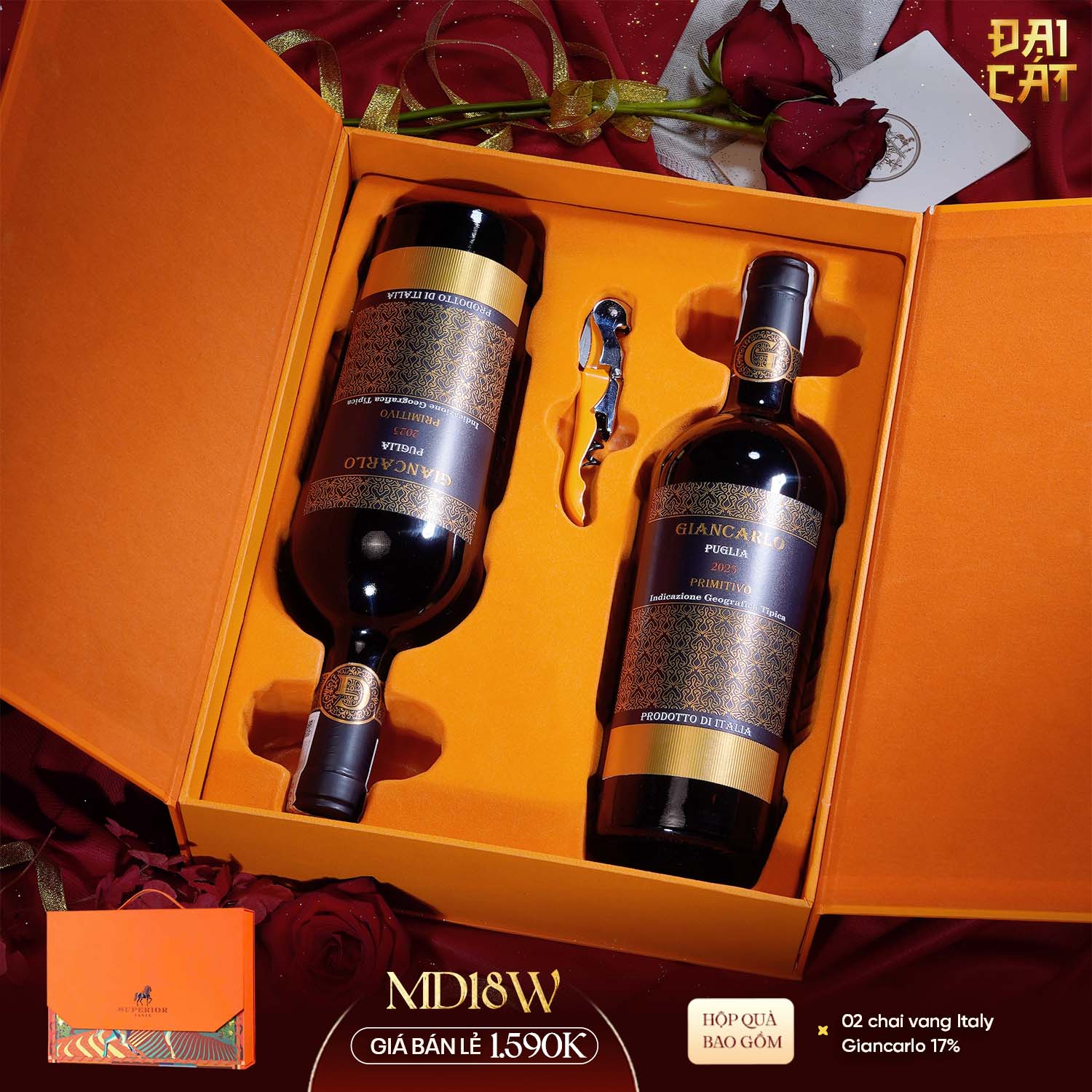 Set Quà Mã Đáo Thành Công MD18W