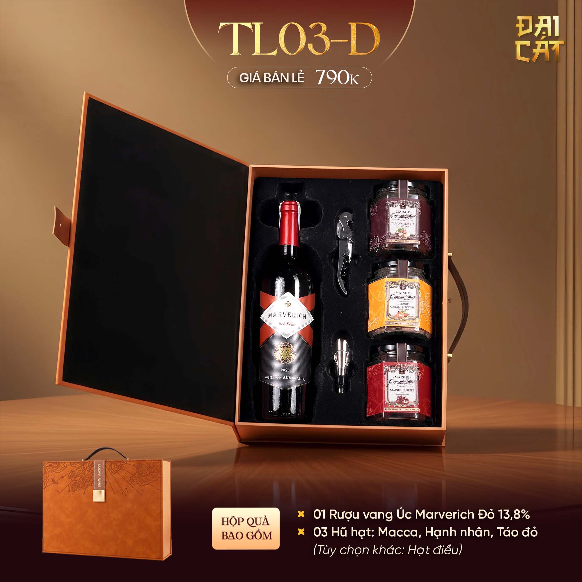 Set Quà Thượng Lưu Cát Tường TL03-D