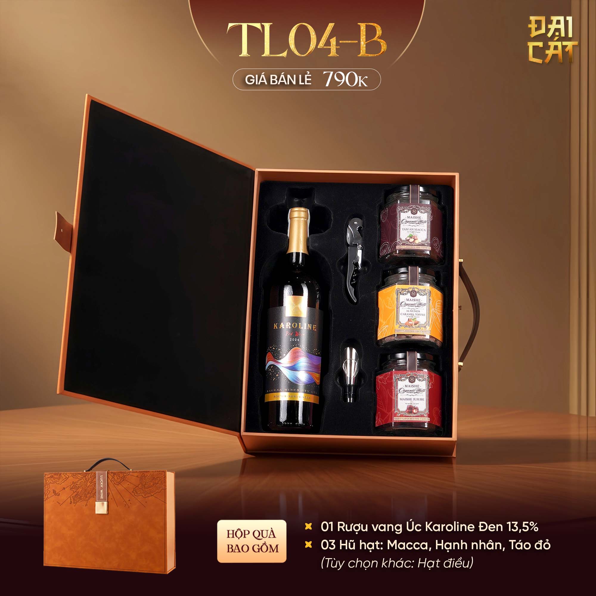 Set Quà Thượng Lưu Cát Tường TL04-B