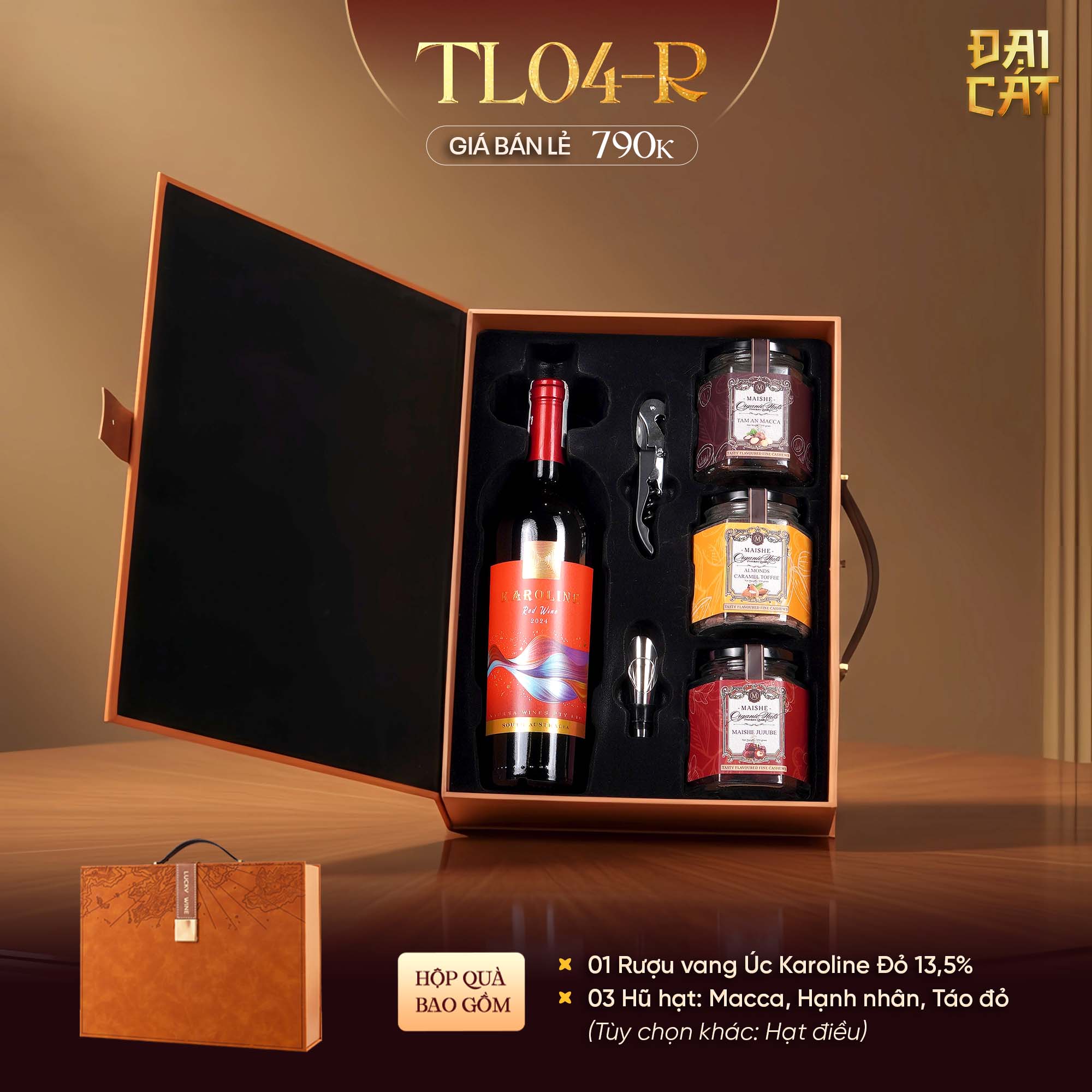 Set Quà Thượng Lưu Cát Tường TL04-R
