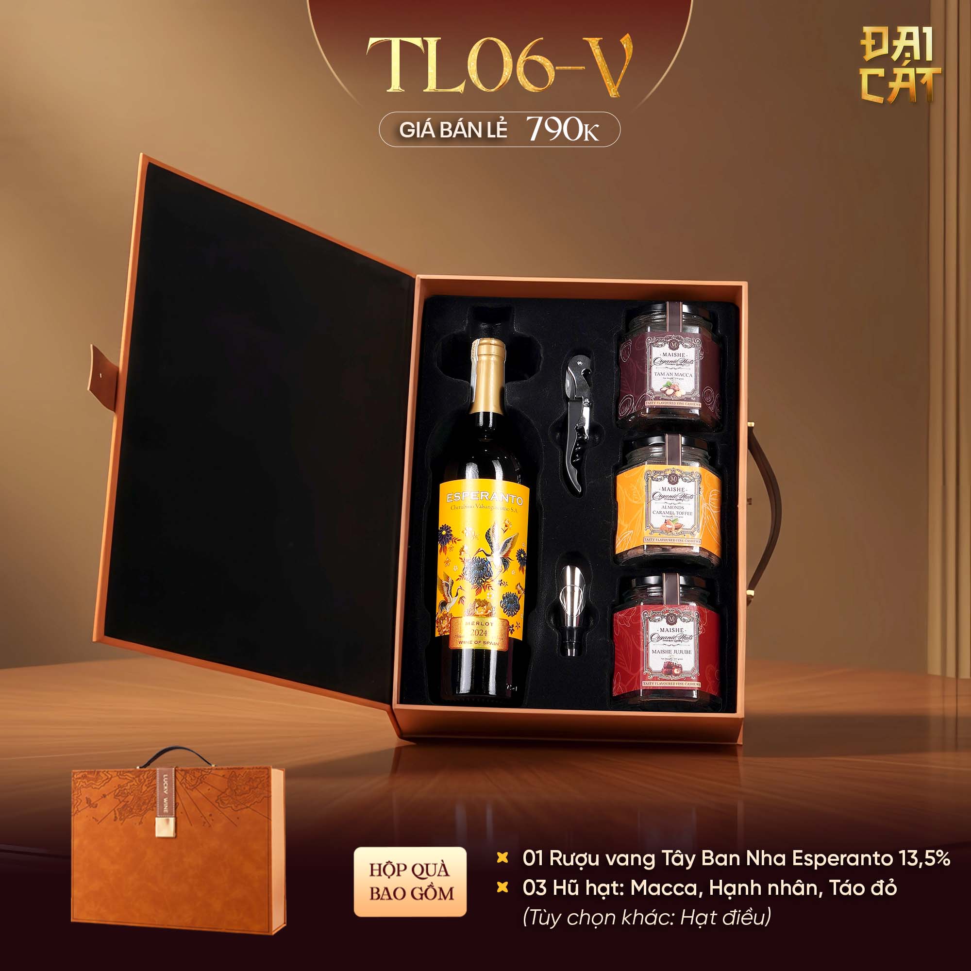 Set Quà Thượng Lưu Cát Tường TL06-V