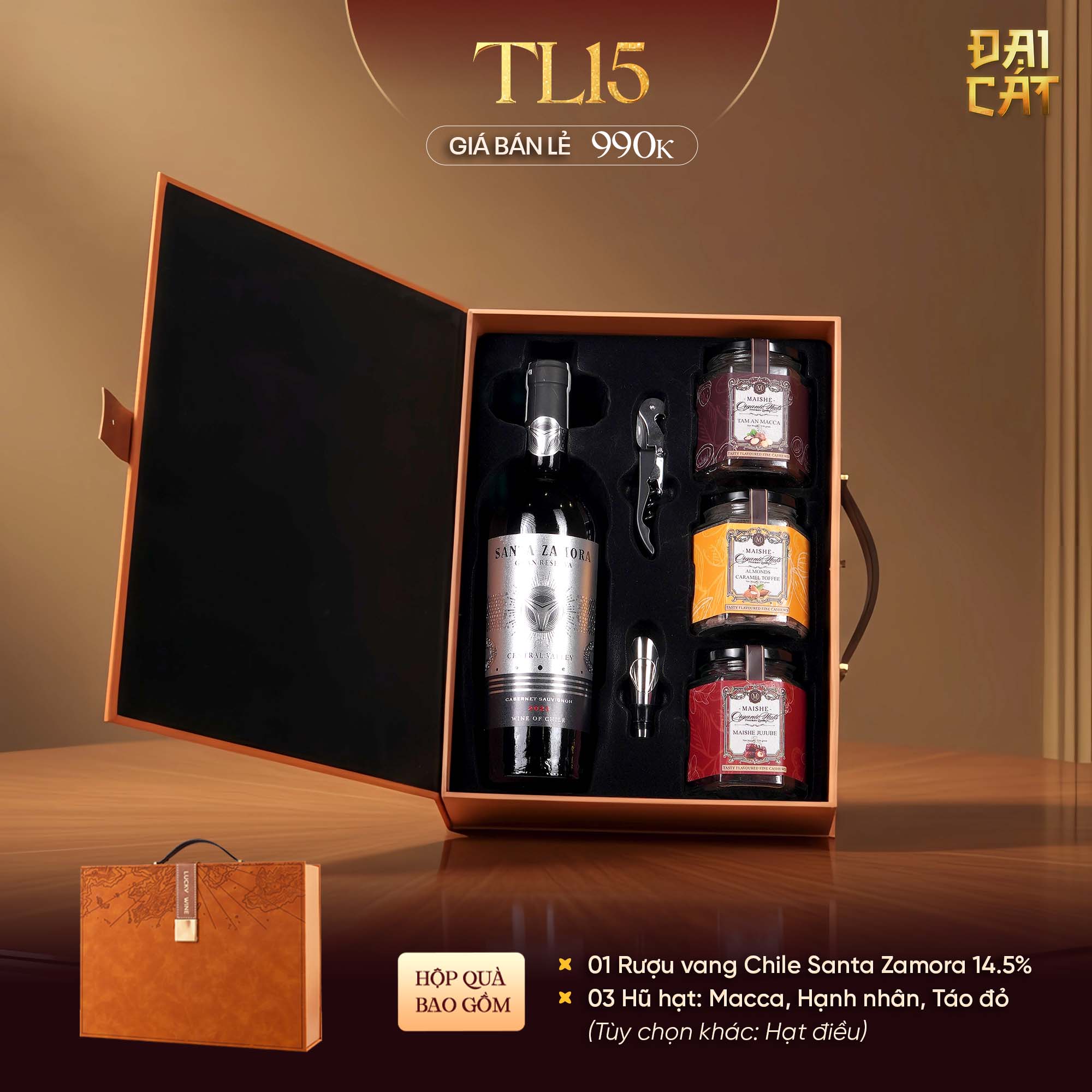 Set Quà Thượng Lưu Cát Tường TL15