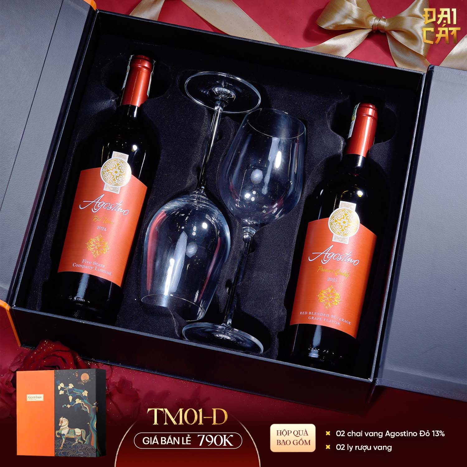 Set Quà Tuấn Mã Khải Hoàn TM01-D