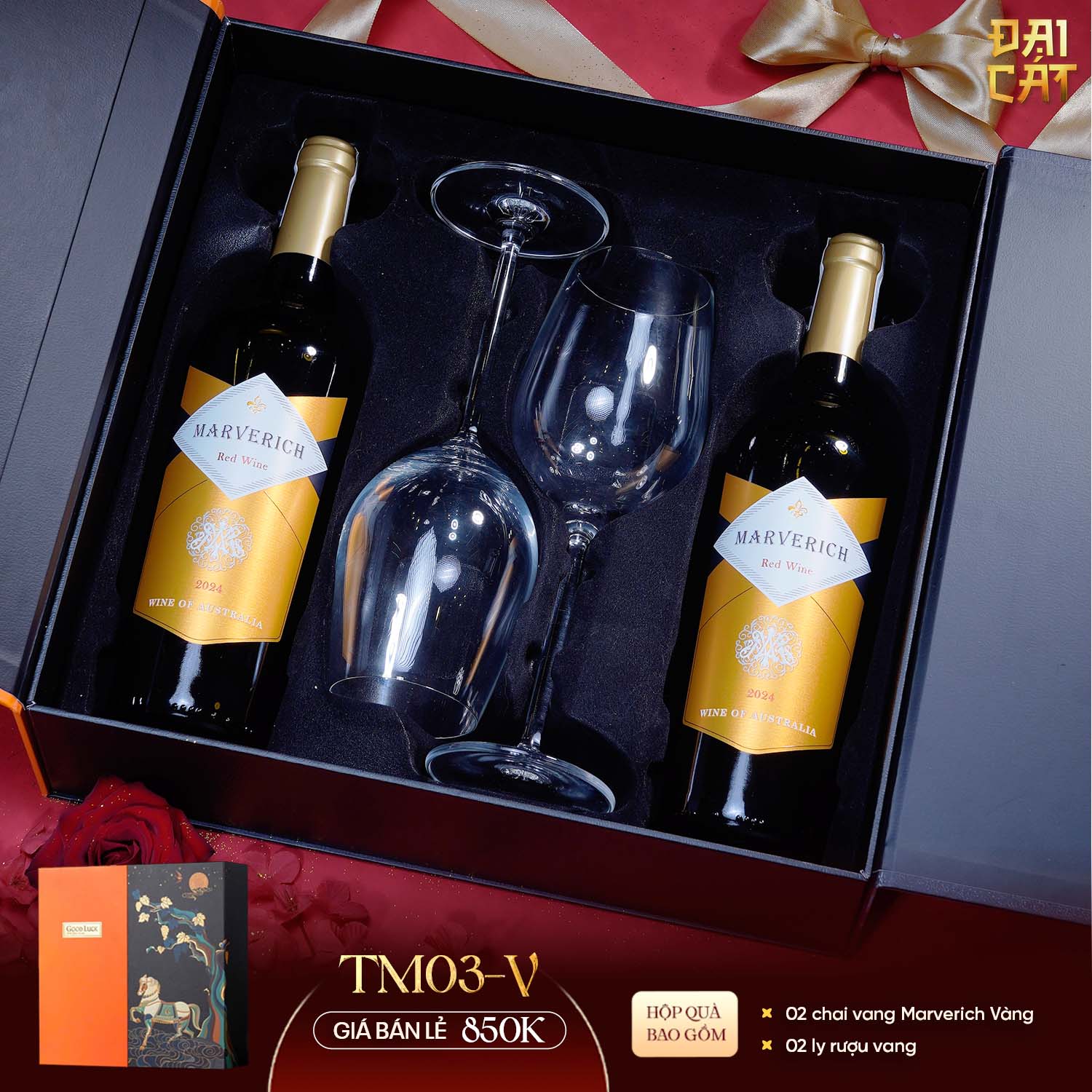 Set Quà Tuấn Mã Khải Hoàn TM03-V