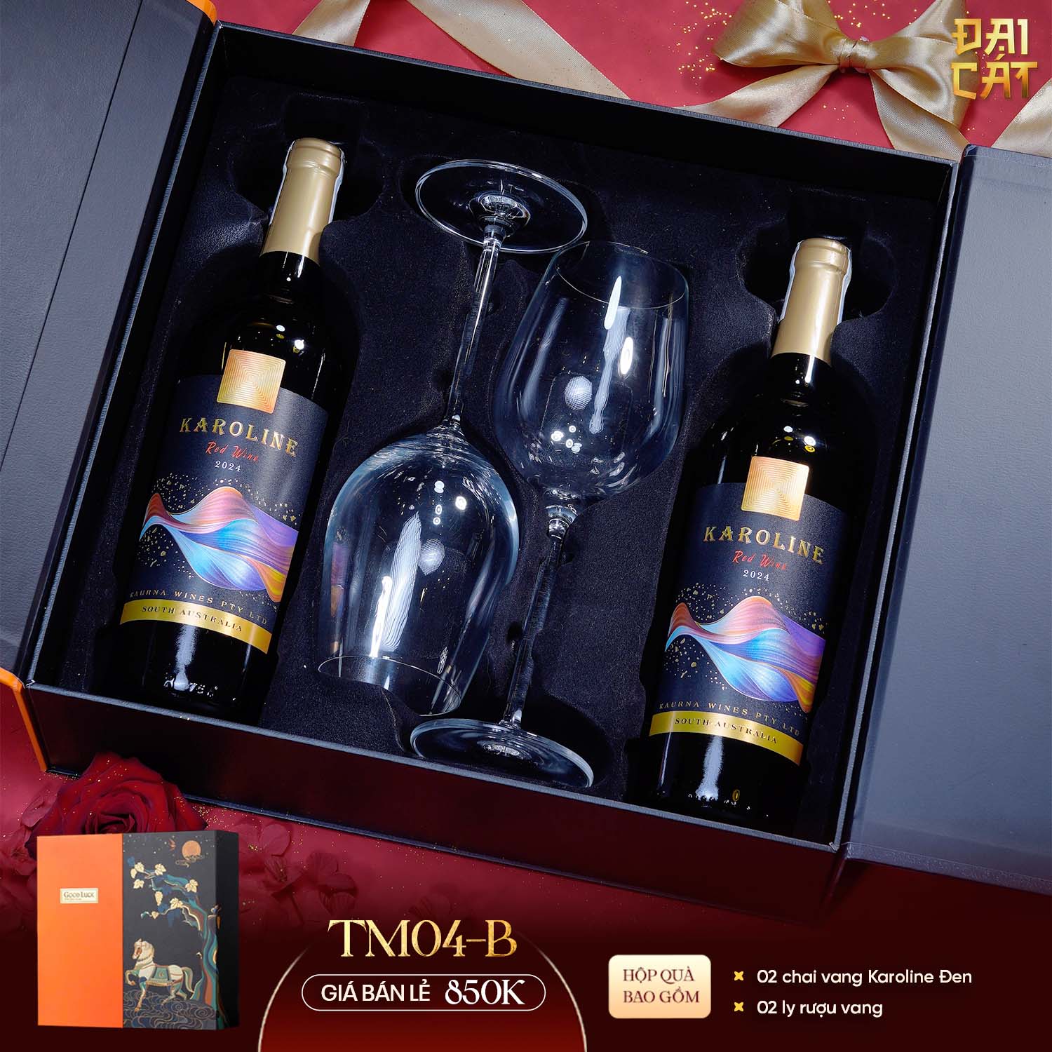 Set Quà Tuấn Mã Khải Hoàn TM04-B