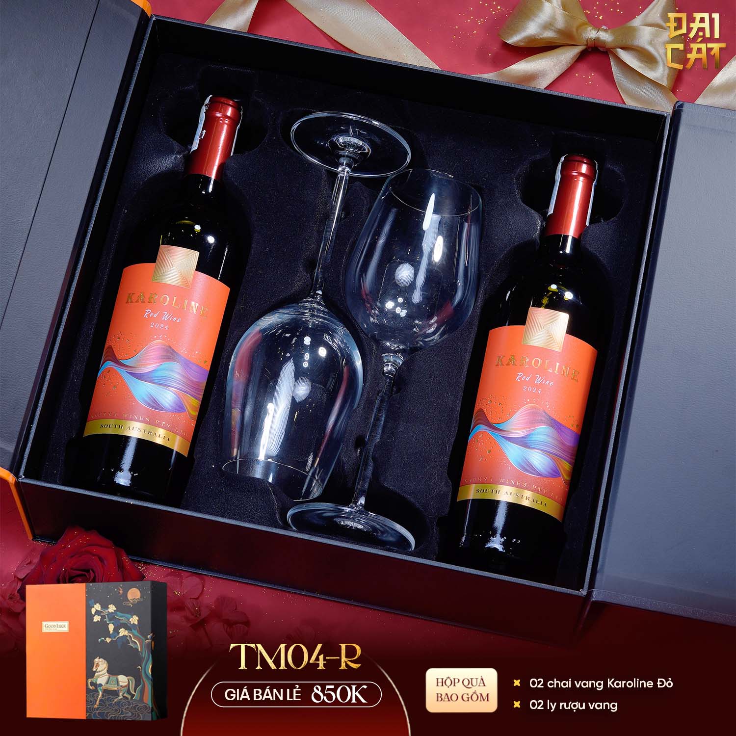 Set Quà Tuấn Mã Khải Hoàn TM04-R