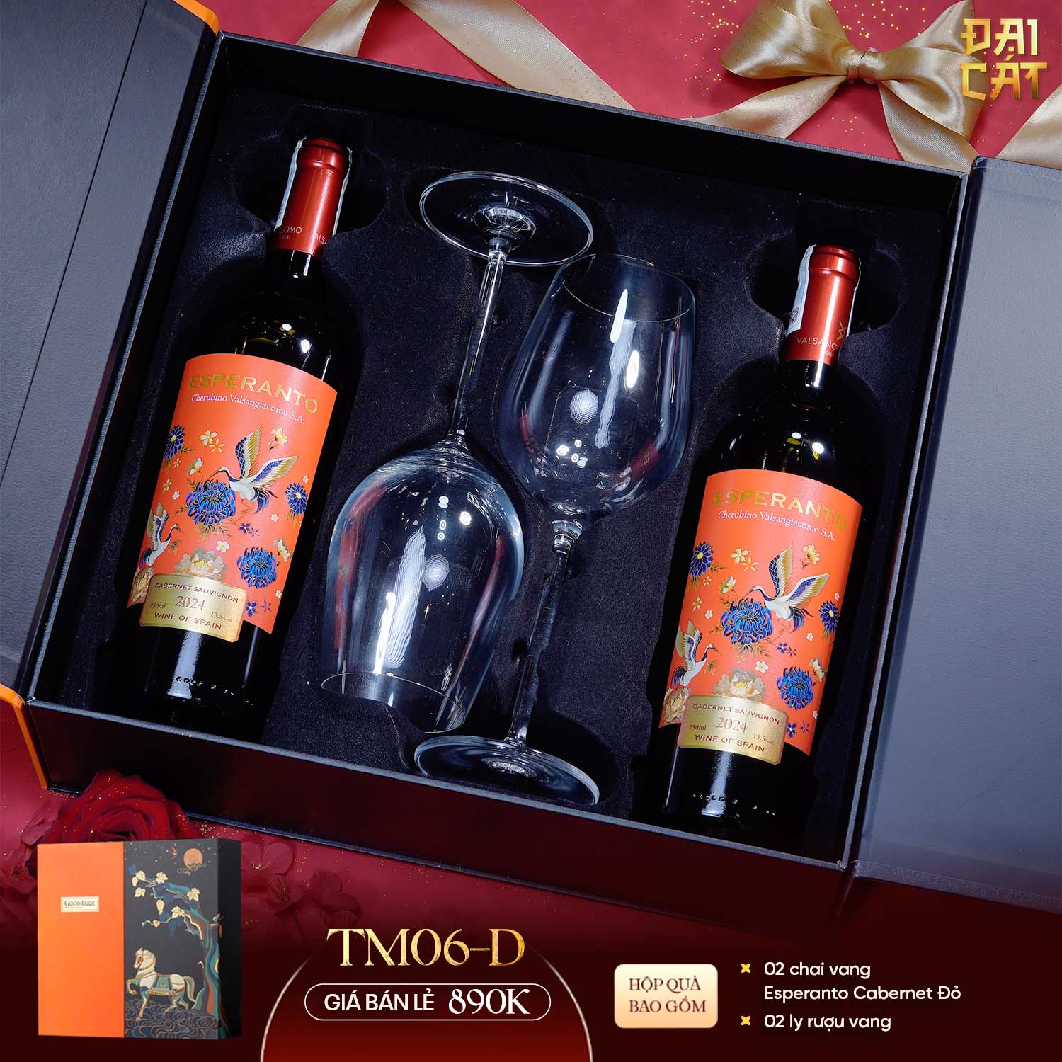 Set Quà Tuấn Mã Khải Hoàn TM06-D