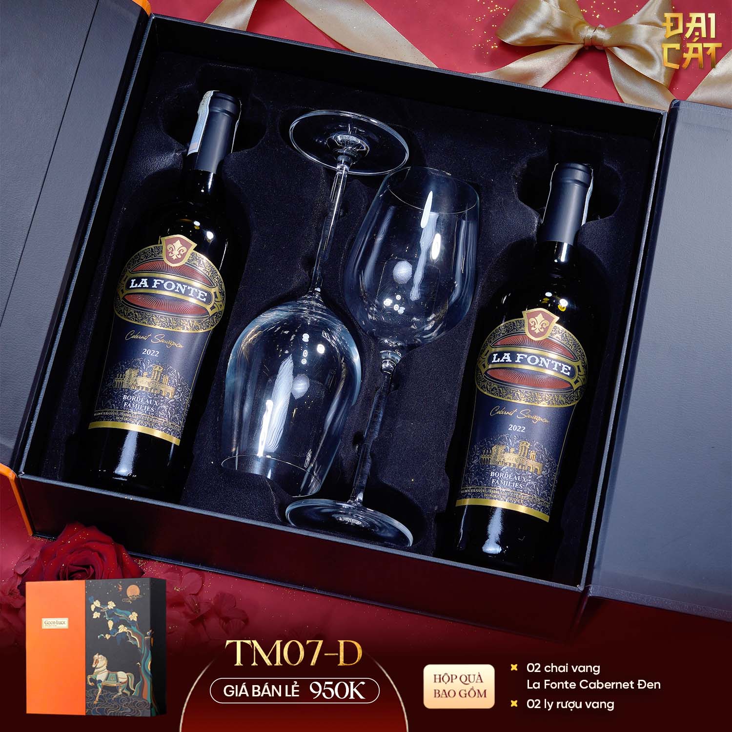 Set Quà Tuấn Mã Khải Hoàn TM07-D