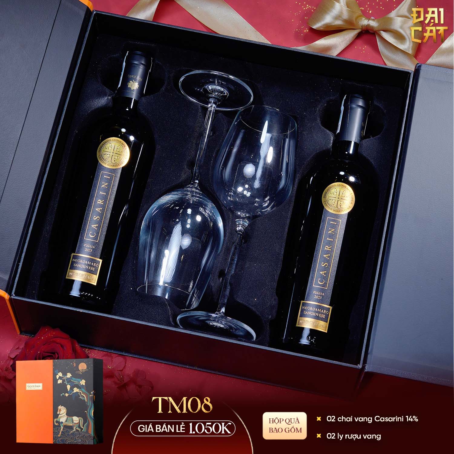 Set Quà Tuấn Mã Khải Hoàn TM08