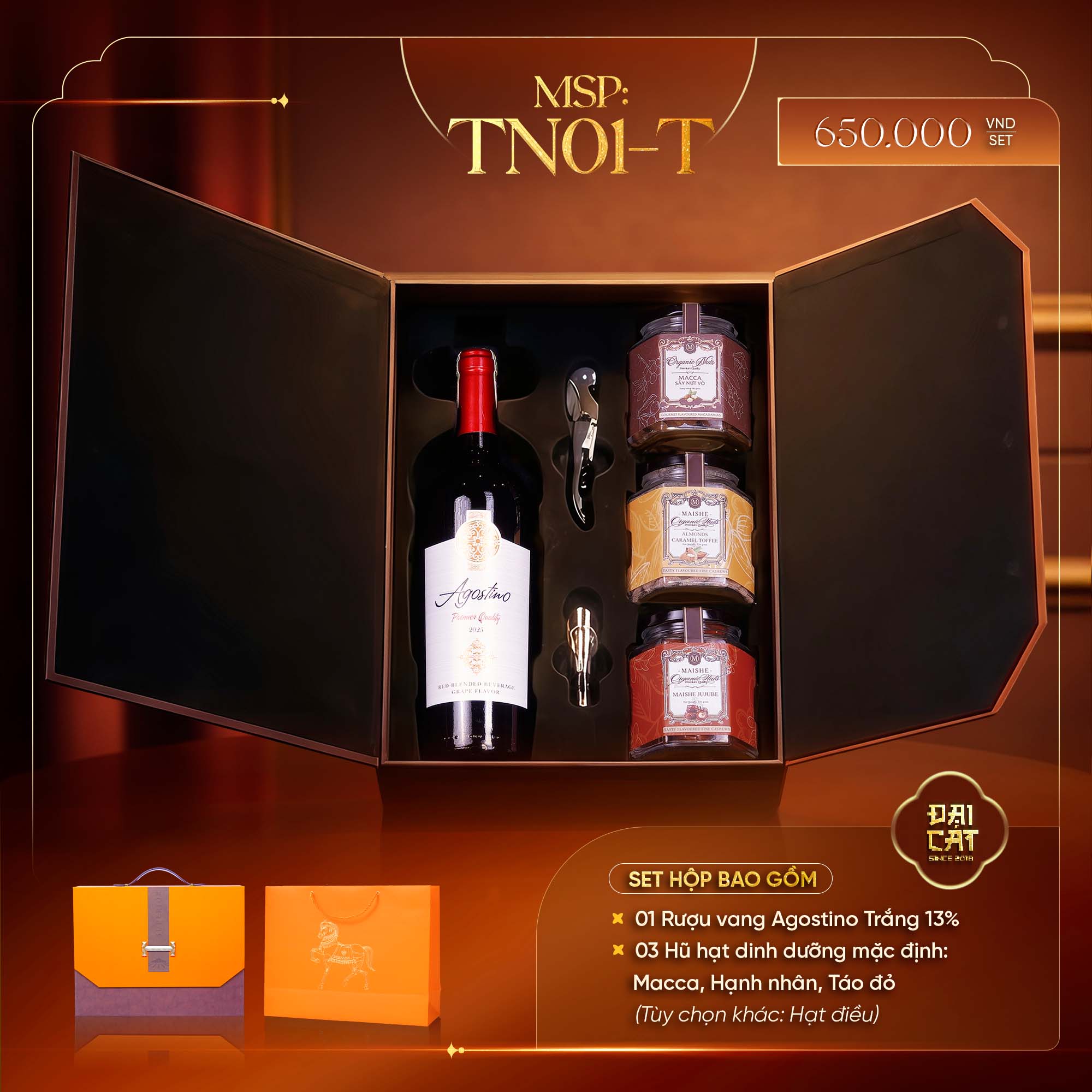 Set Quà Tân Niên Phú Quý TN01-T