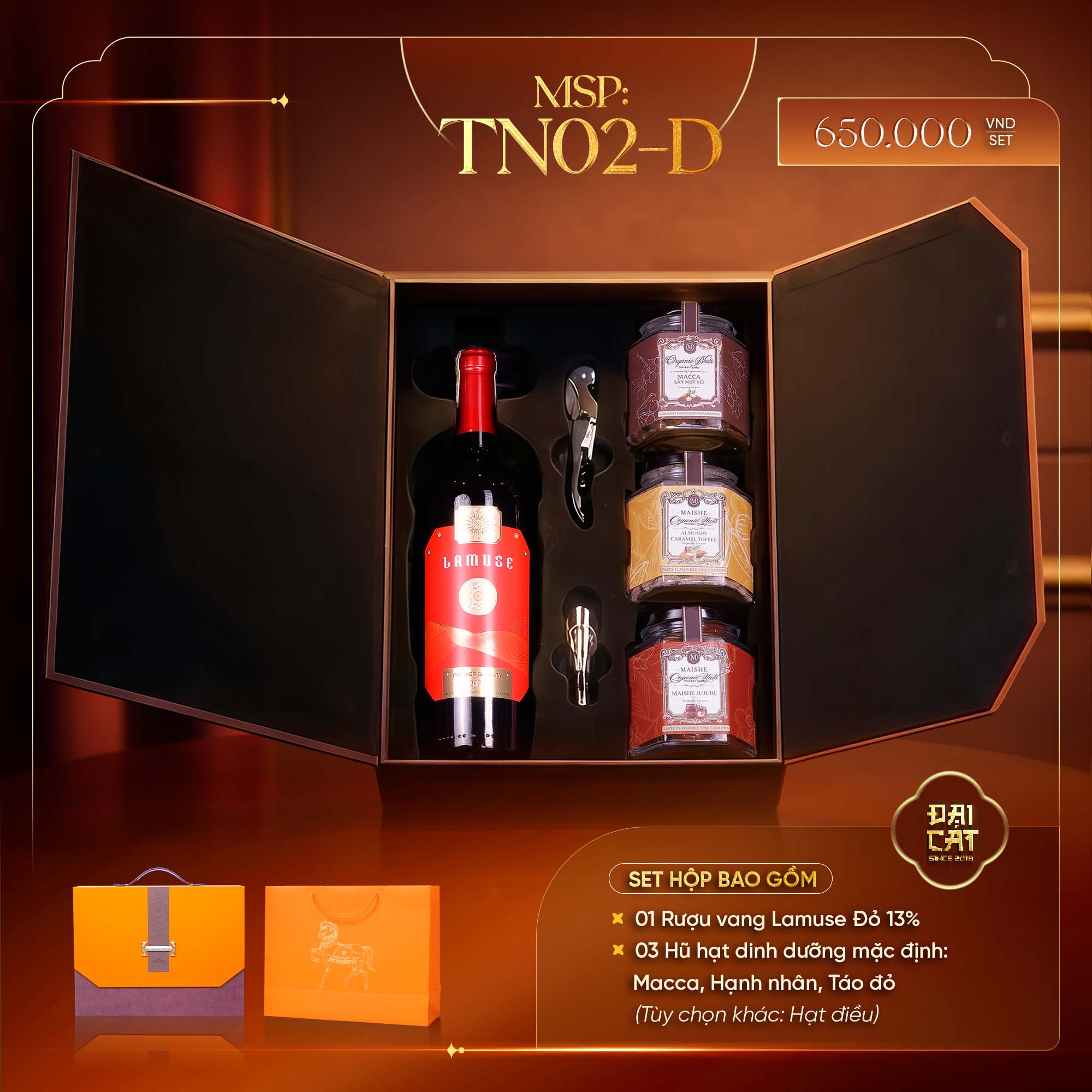 Set Quà Tân Niên Phú Quý TN02-D