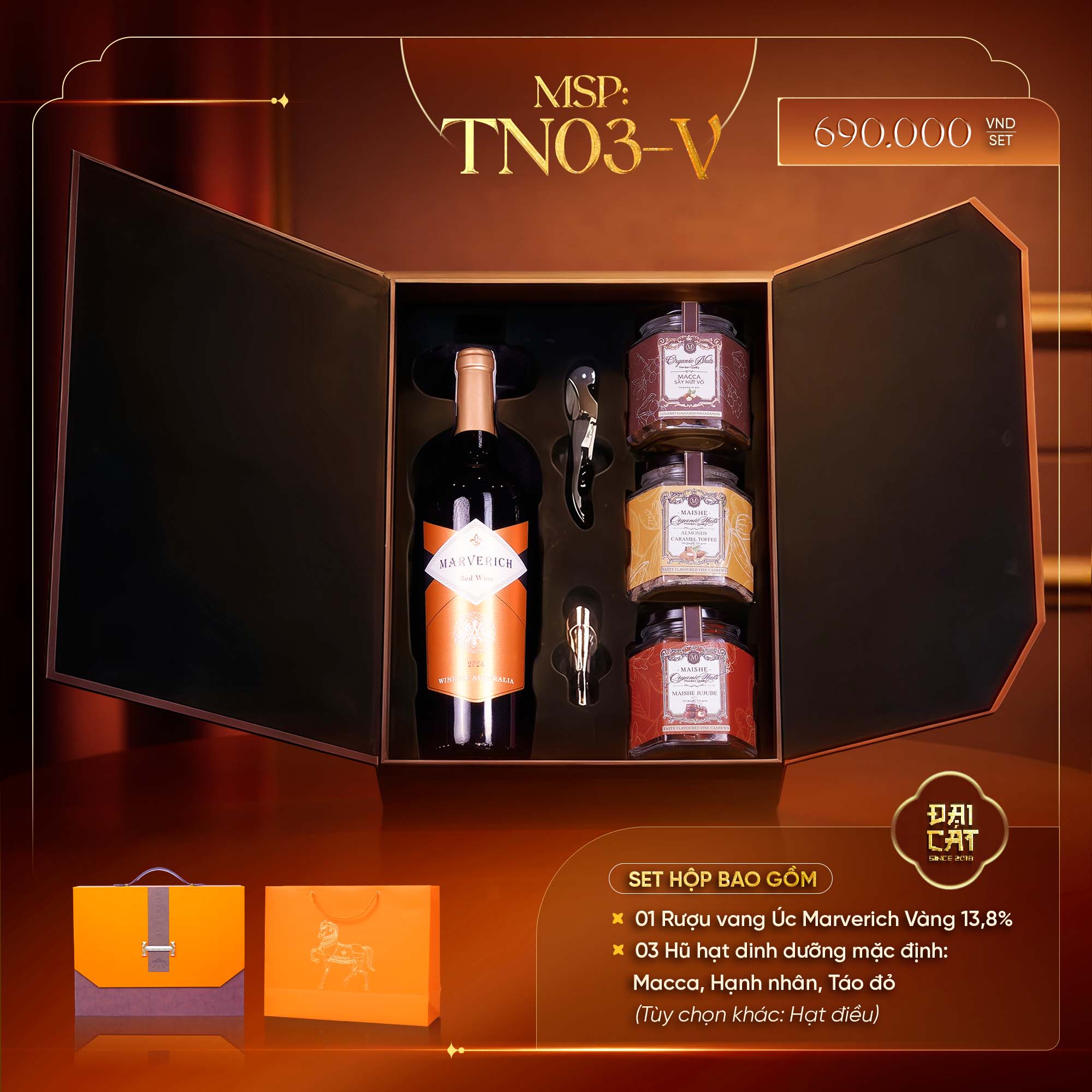 Set Quà Tân Niên Phú Quý TN03-V