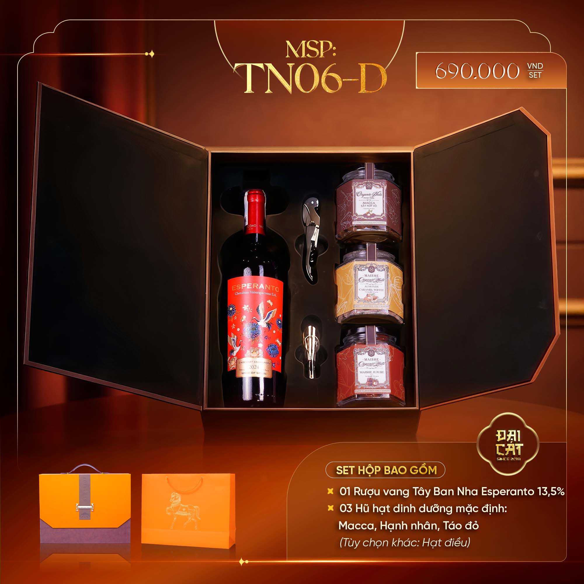 Set Quà Tân Niên Phú Quý TN06-D