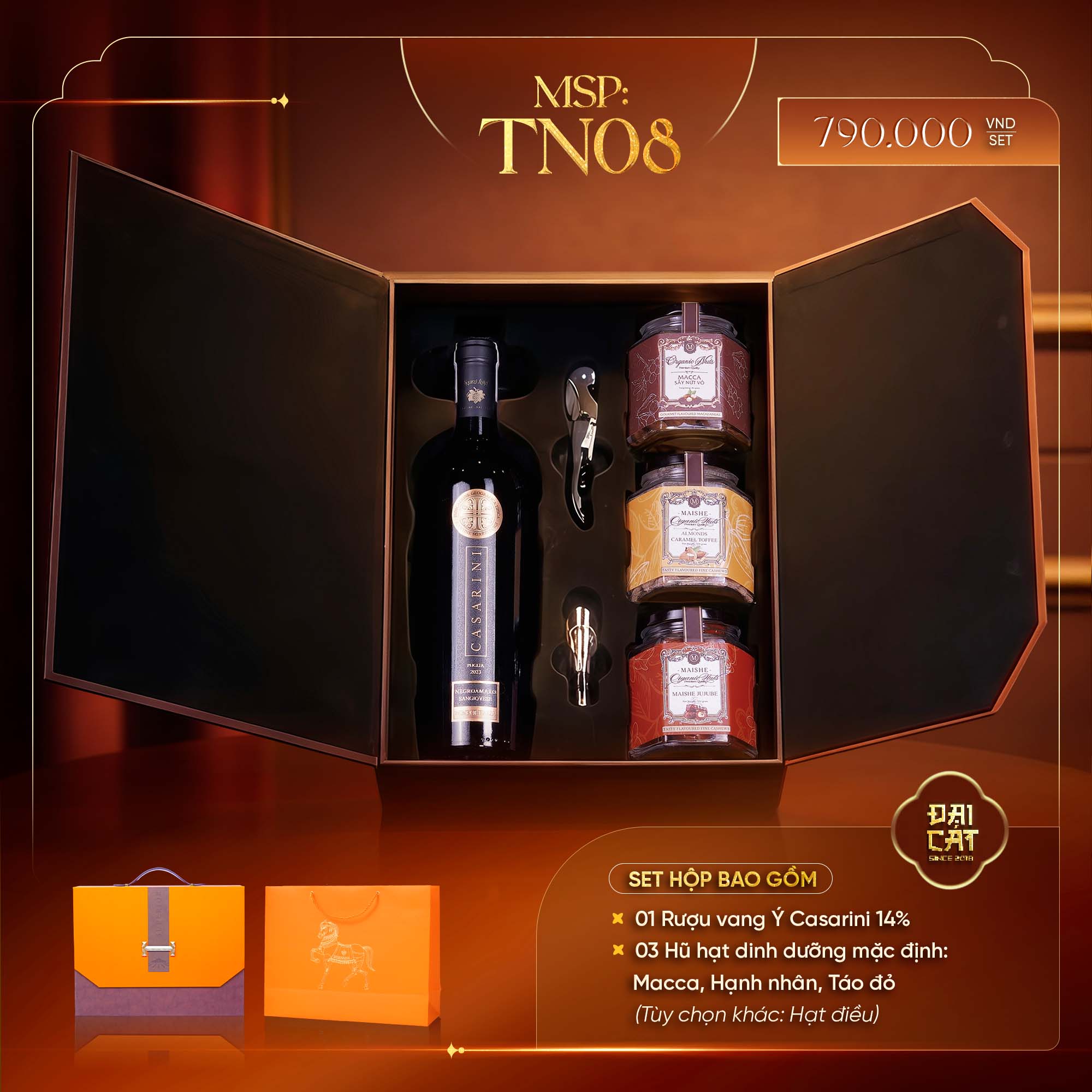 Set Quà Tân Niên Phú Quý TN08