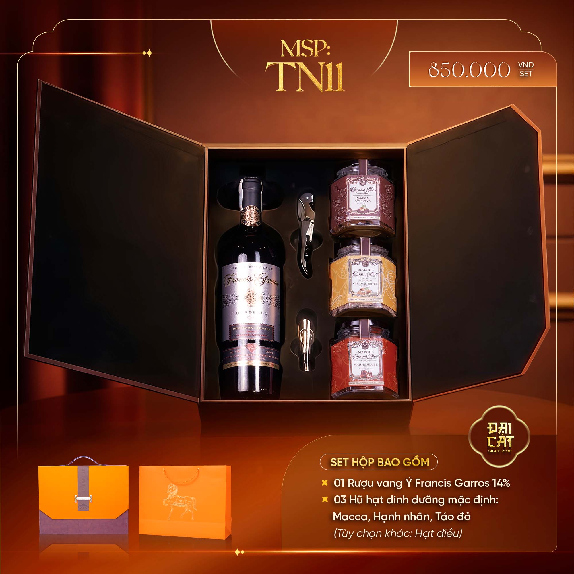 Set Quà Tân Niên Phú Quý TN11