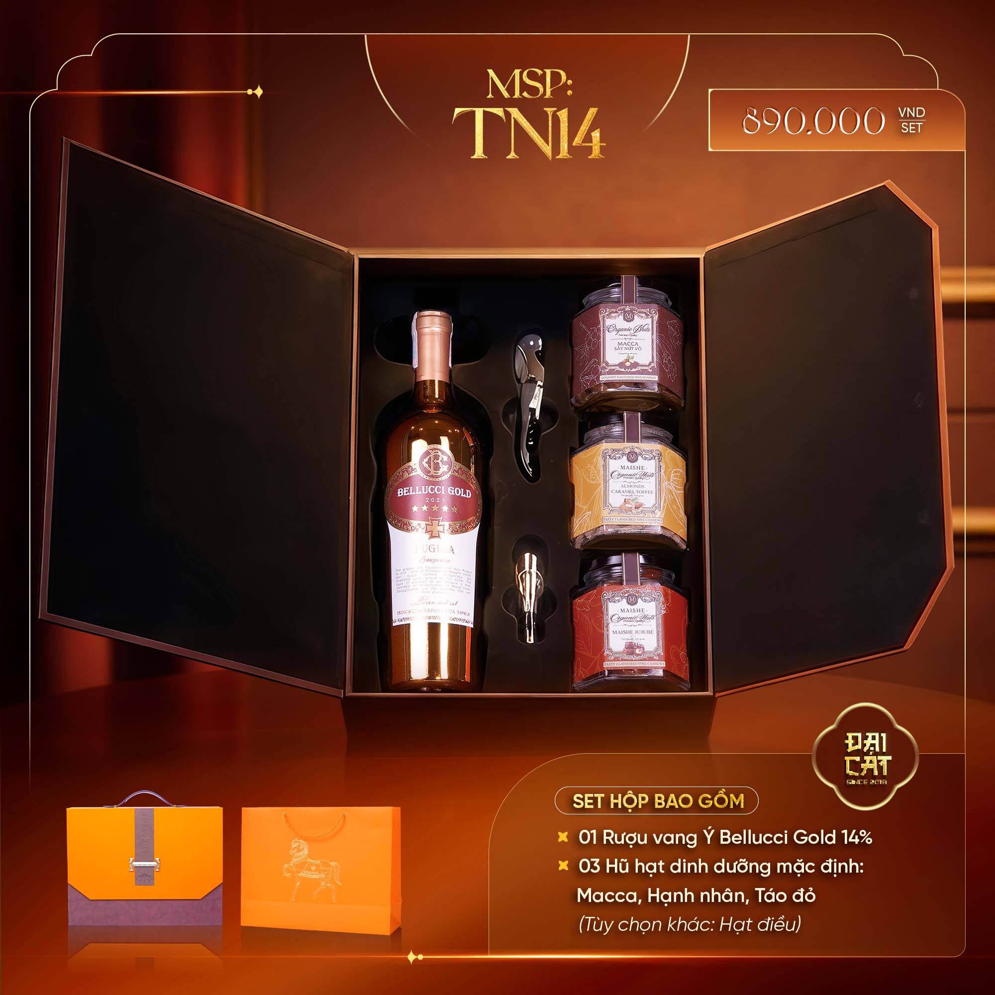 Set Quà Tân Niên Phú Quý TN14