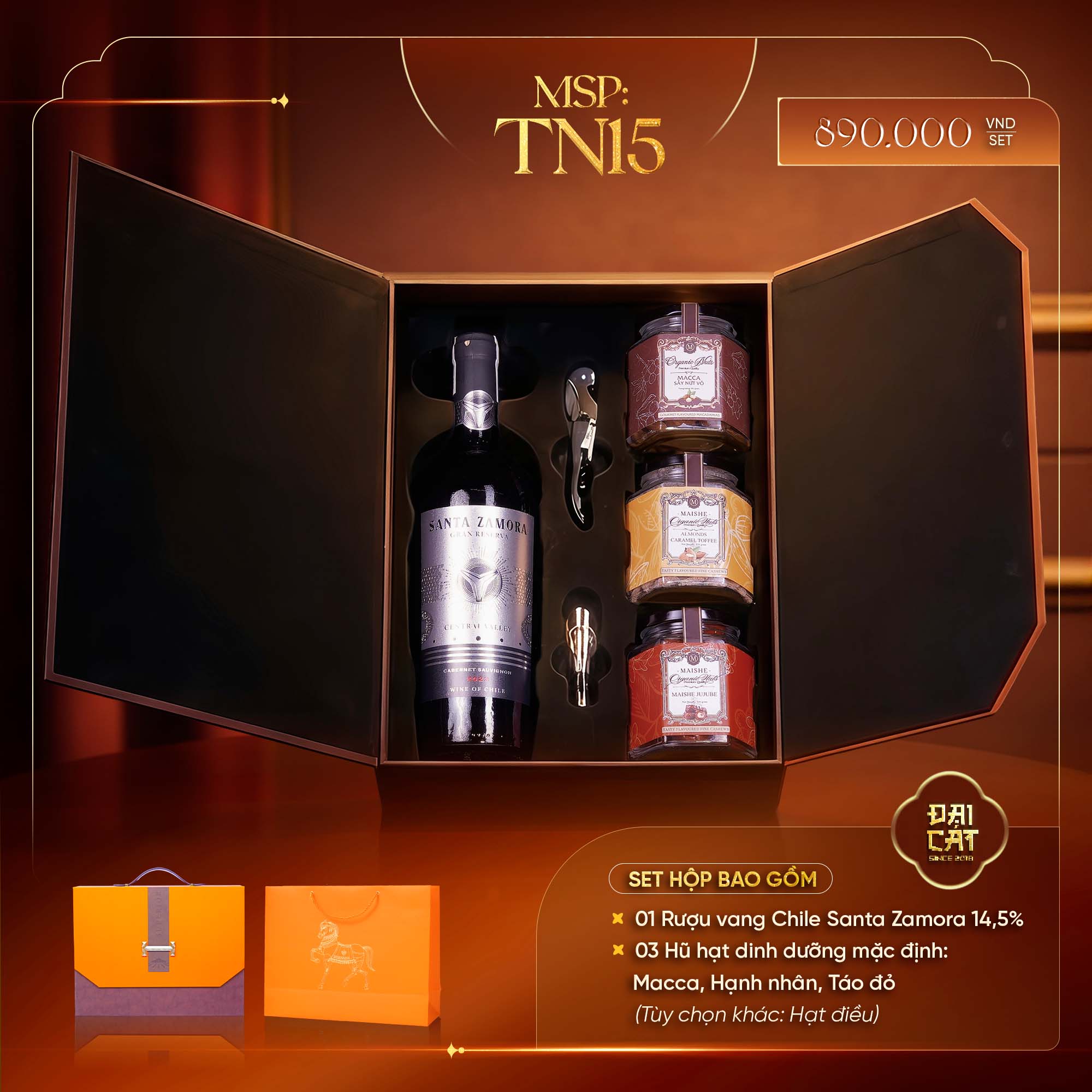 Set Quà Tân Niên Phú Quý TN15