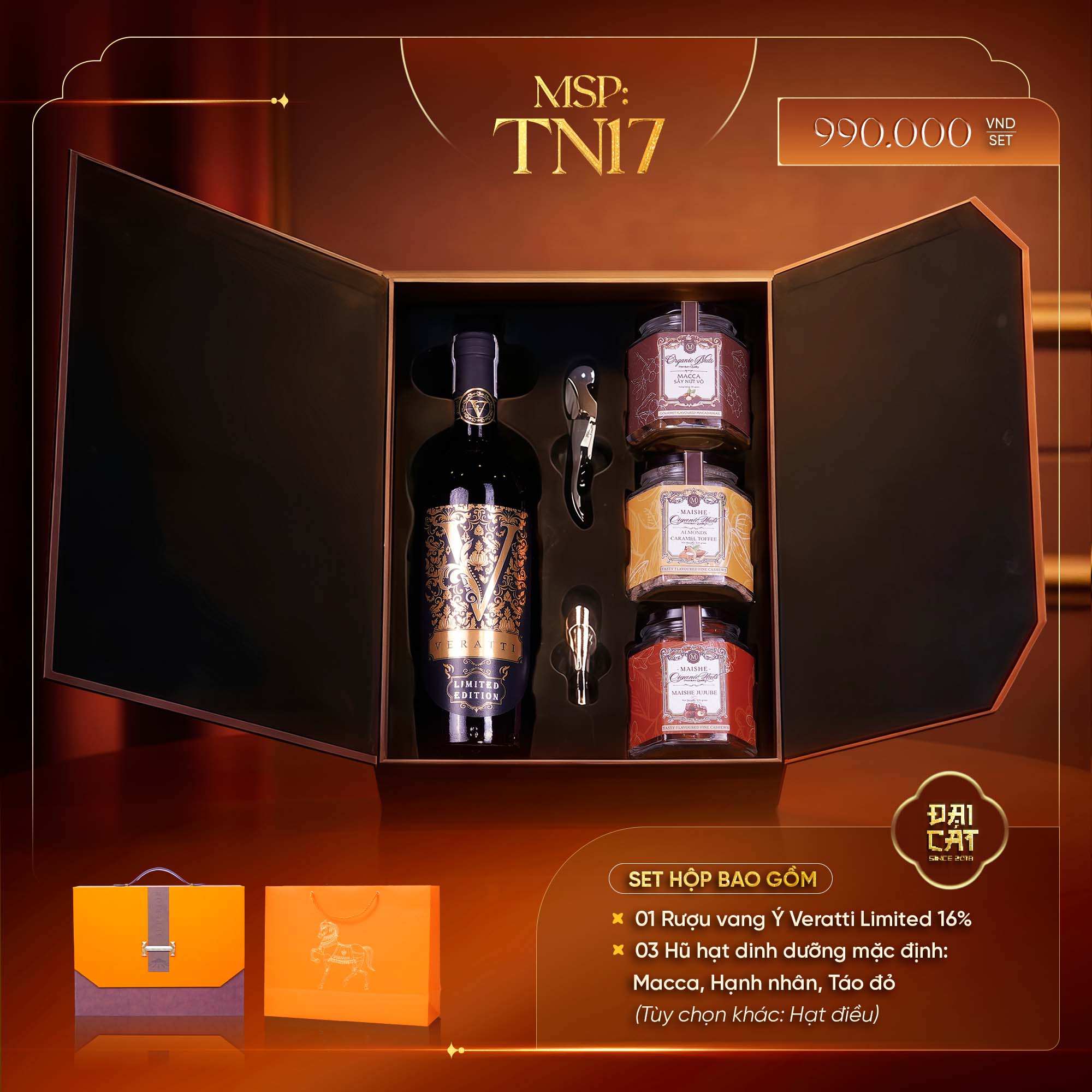 Set Quà Tân Niên Phú Quý TN17