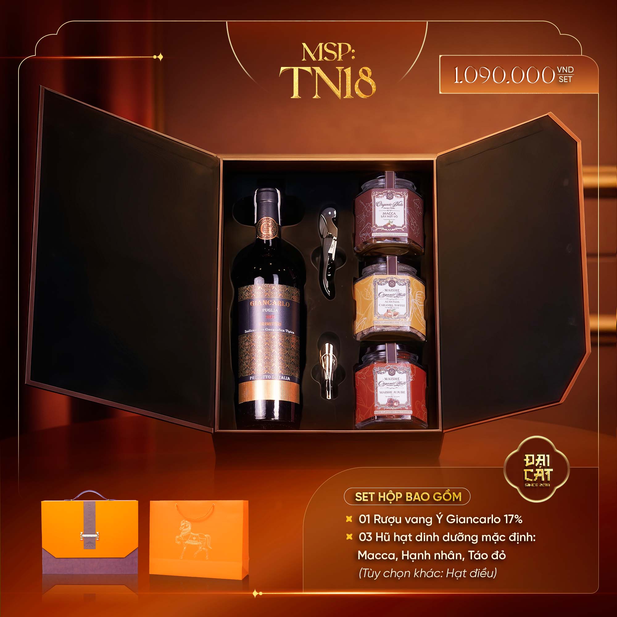 Set Quà Tân Niên Phú Quý TN18